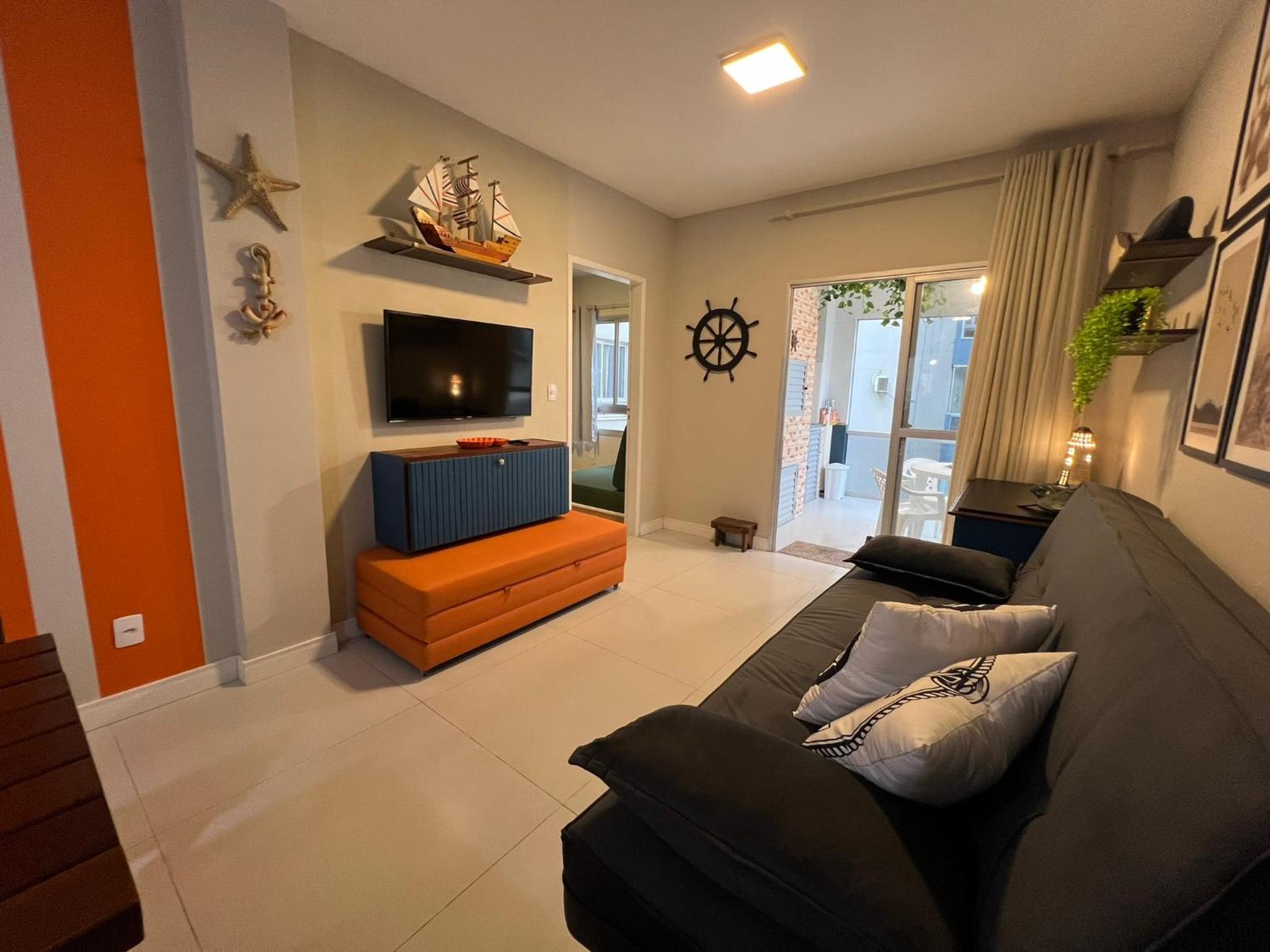 3 Quartos beira Mar com Wifi e ar condicionado
