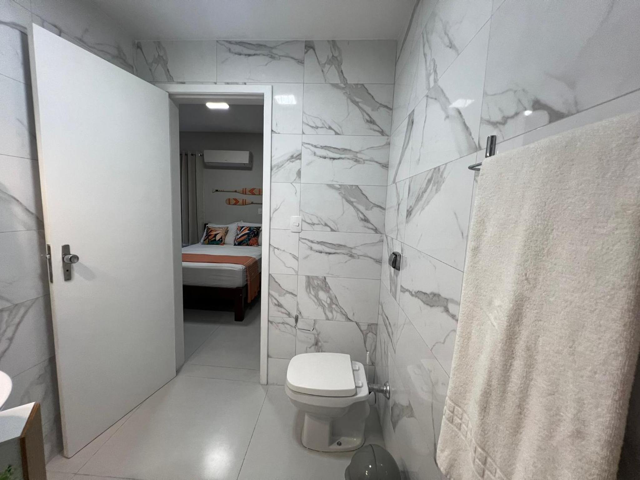 3 Quartos beira Mar com Wifi e ar condicionado