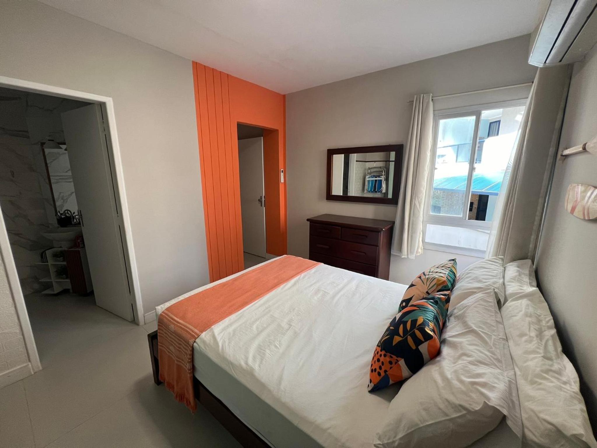 3 Quartos beira Mar com Wifi e ar condicionado
