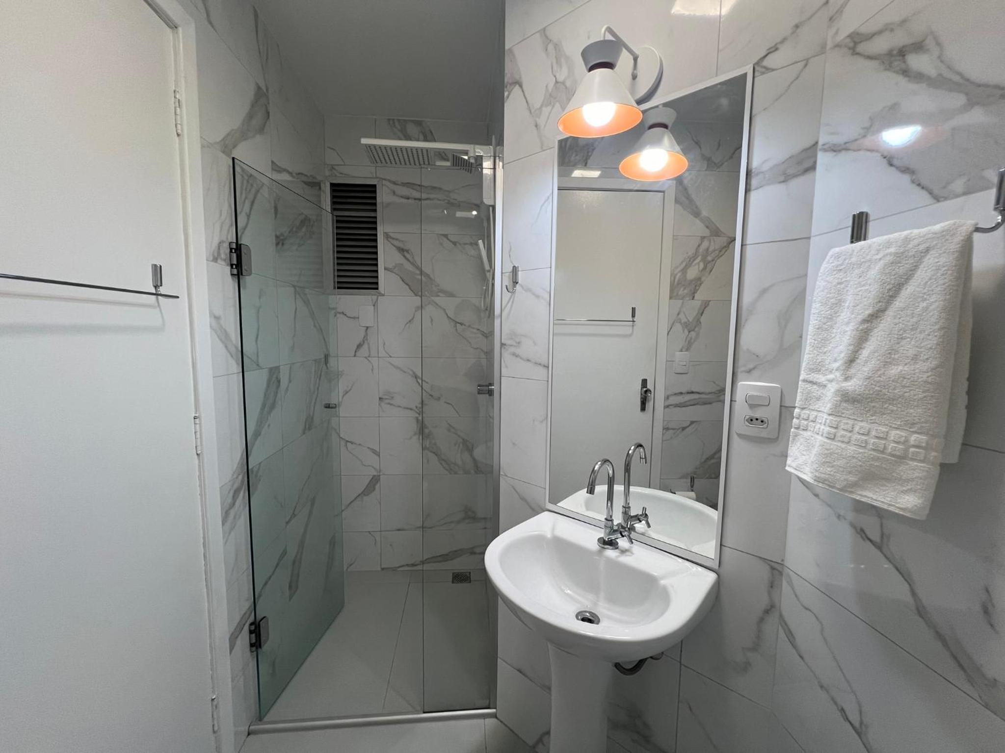 3 Quartos beira Mar com Wifi e ar condicionado