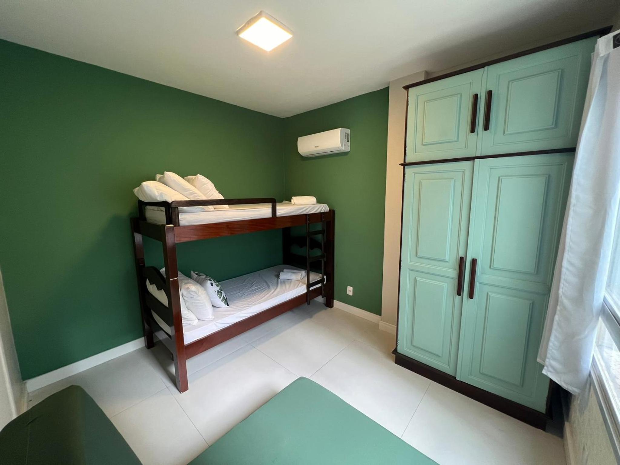 3 Quartos beira Mar com Wifi e ar condicionado