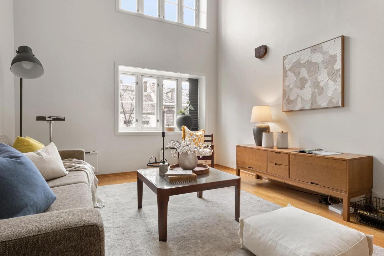 Charming Loft, High Ceiling !Modern & Central, Free private Parking 7 min walking ! view 2