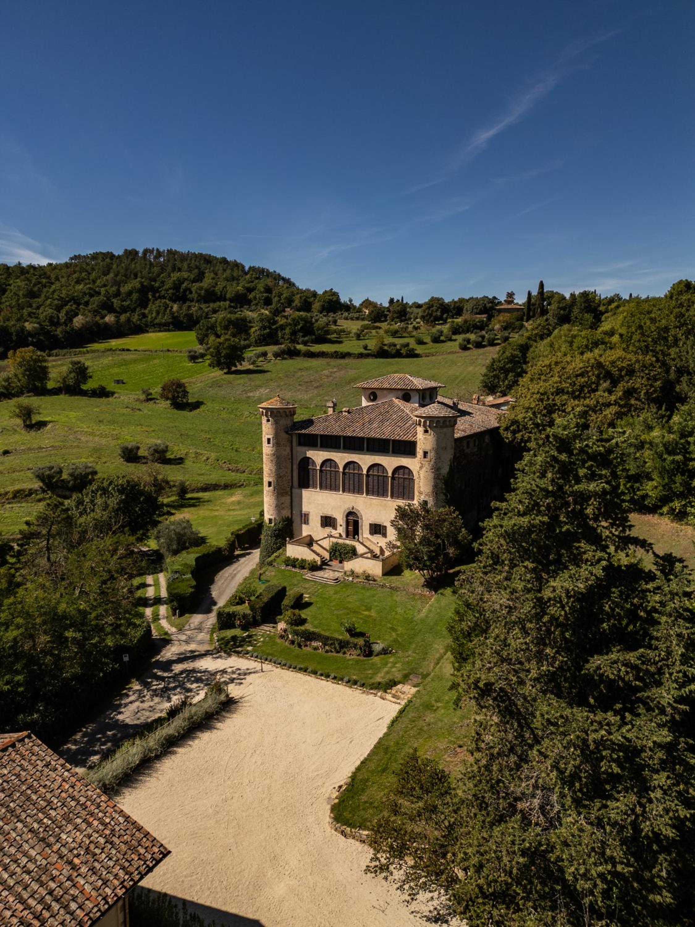 Castello di Galbino view 2