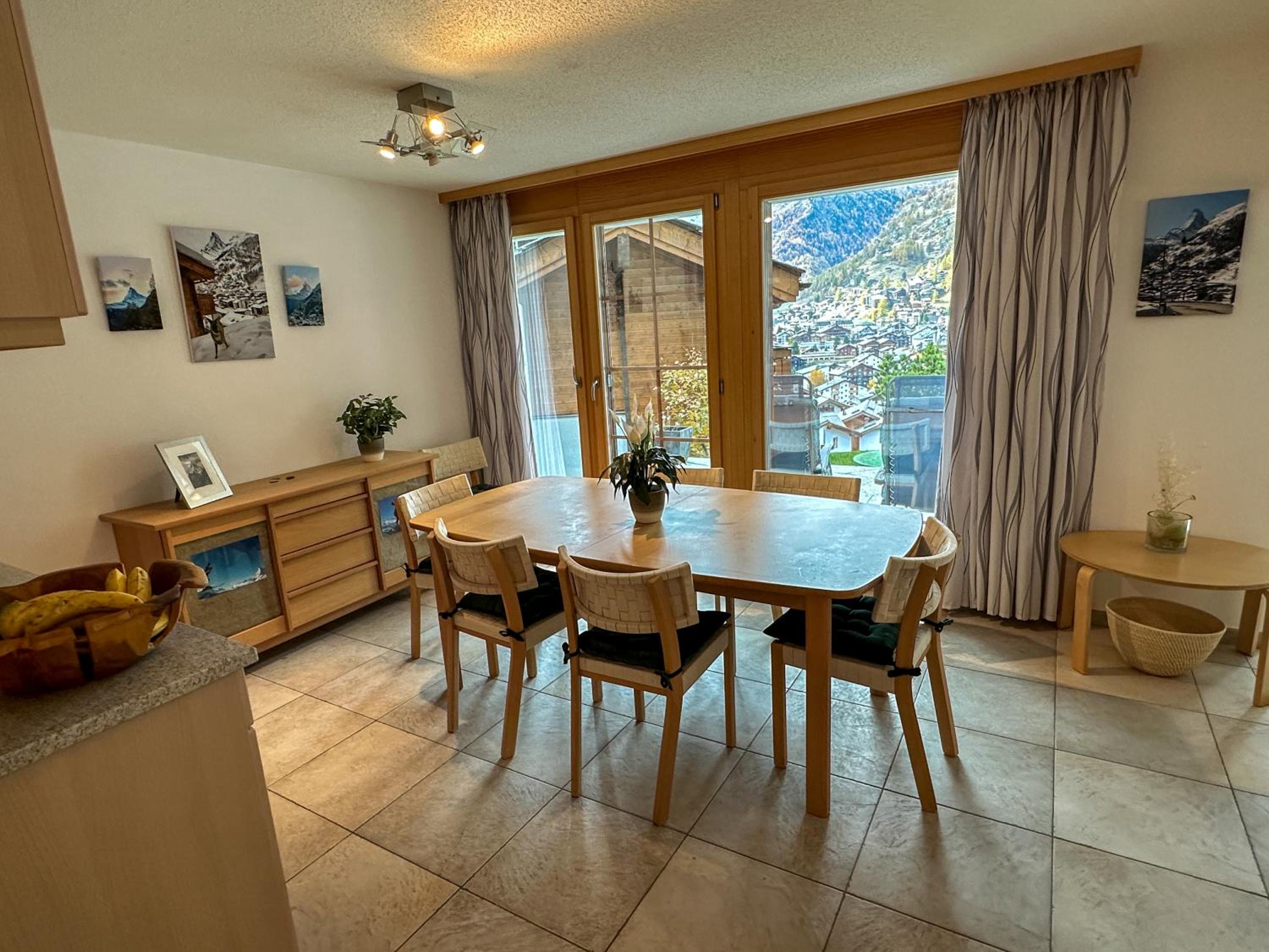 Apartment Lindi- inspiring place with view over Zermatt