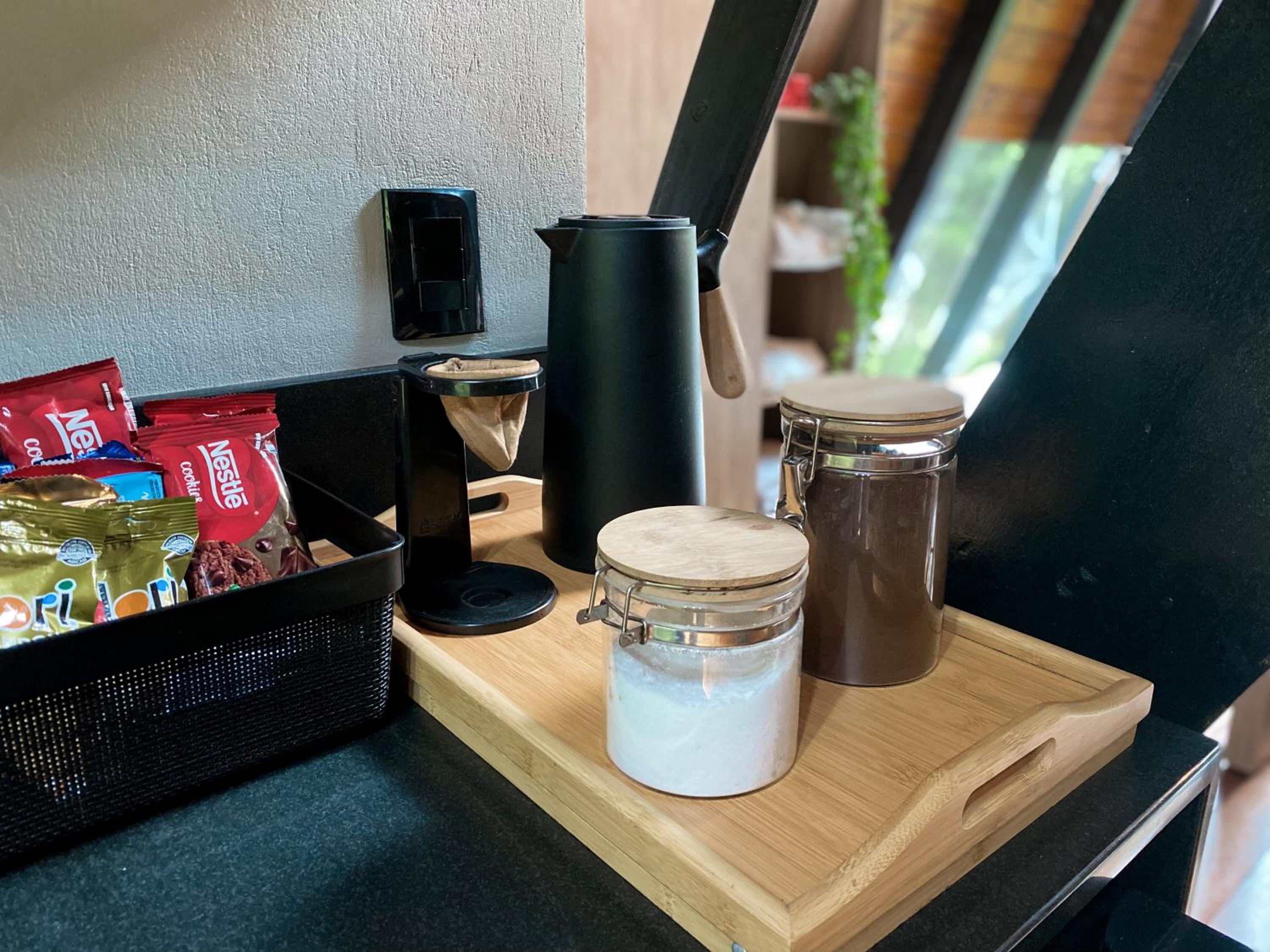 Cabana com hidromassagem na montanha