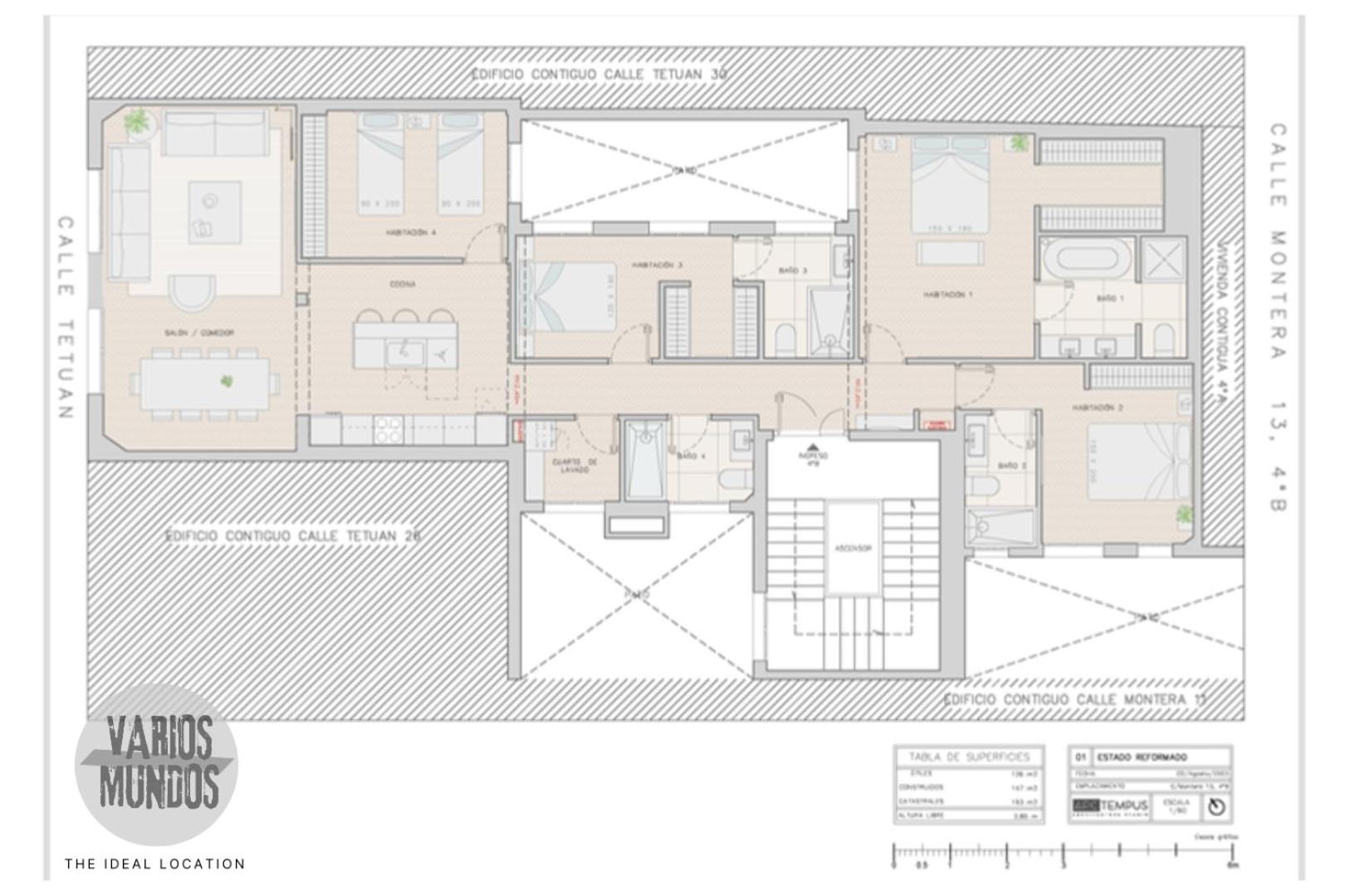 Apartamento de Lujo en la emblemática Calle Montera