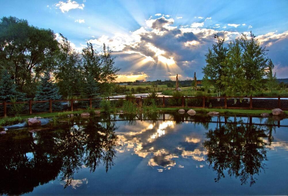 Large Group Lodge with Pool and Private Ranch