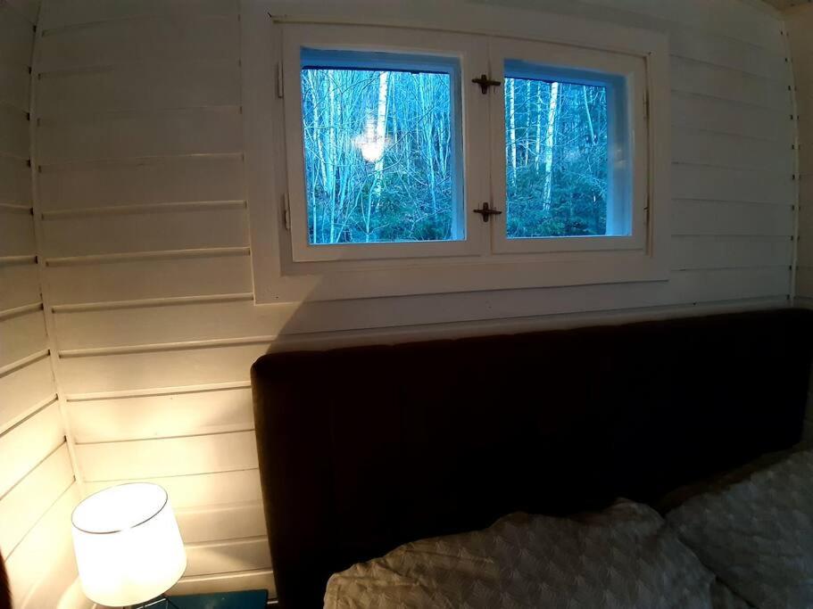 Koselig blått hus - utsikt Losna view 4