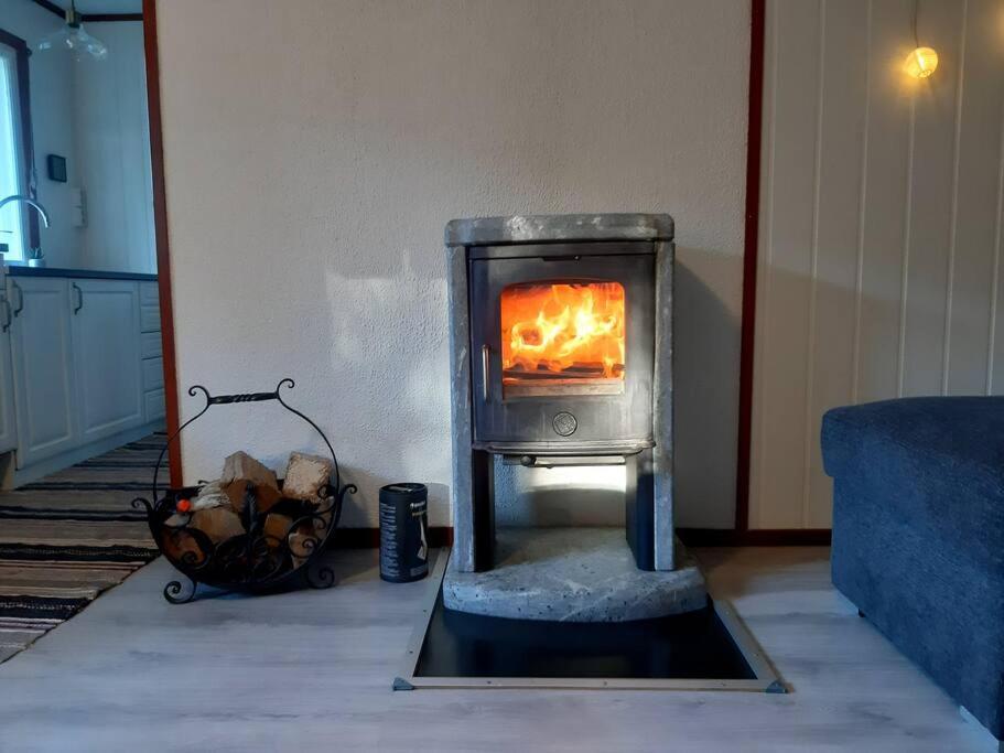 Koselig blått hus - utsikt Losna view 5