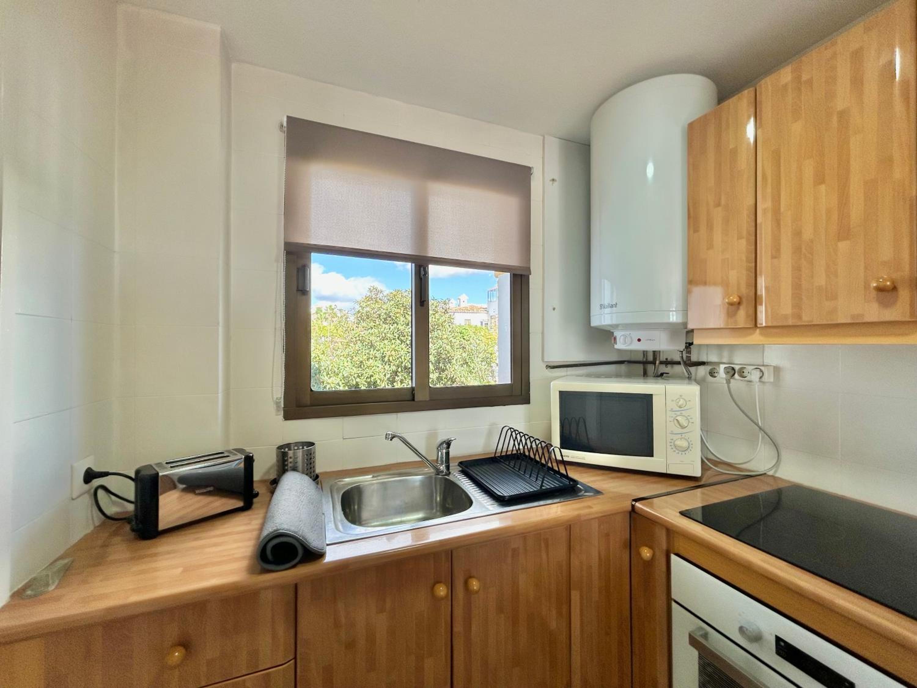 Apartamento en Mijas con terraza y vistas al mar