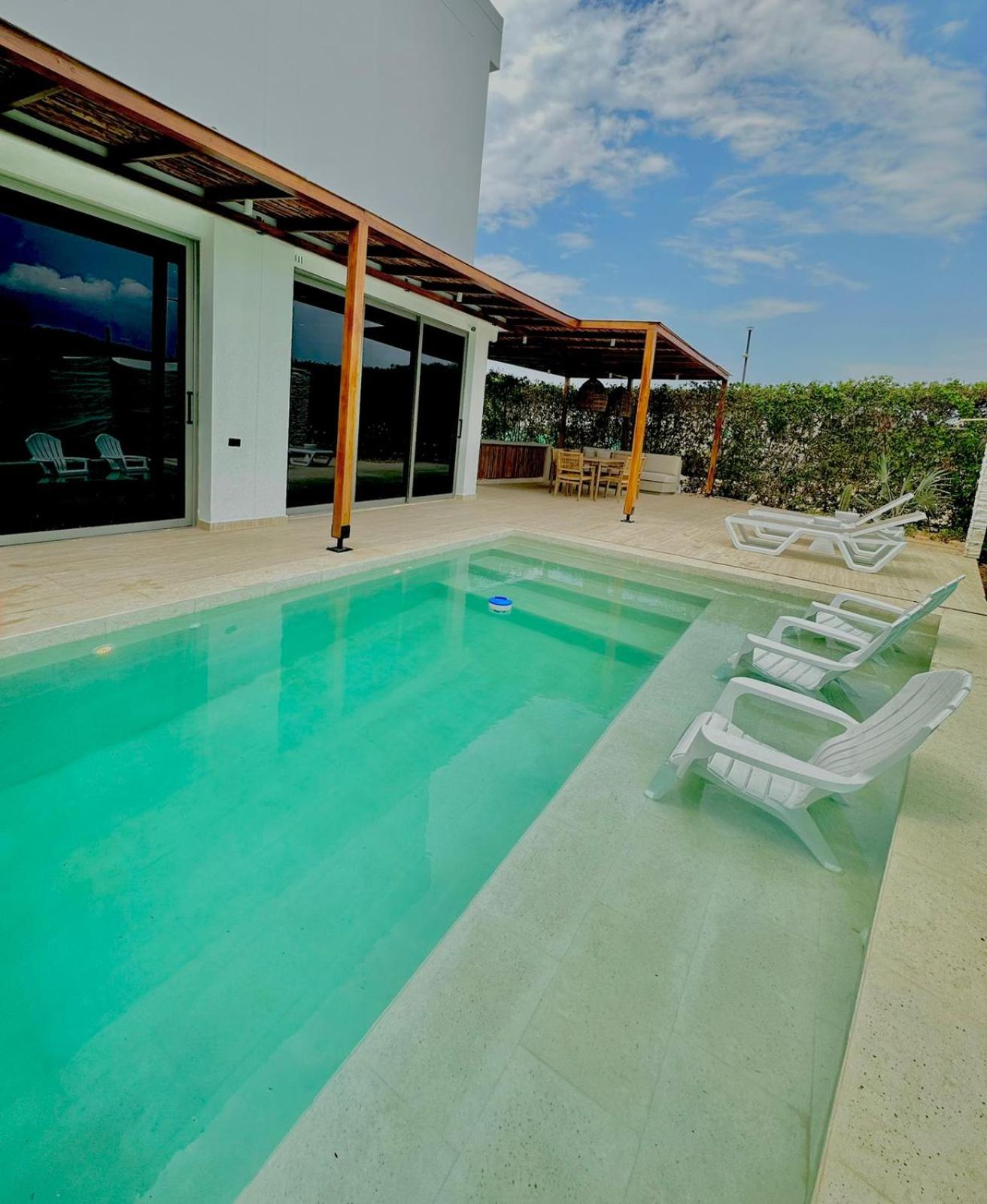 Casa frente a la playa