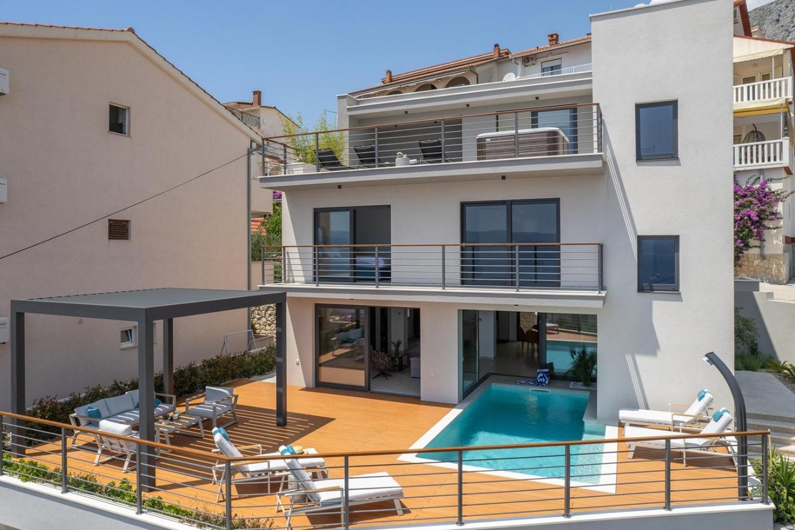 Hotel New Seaview Villa Calma With Jacuzzi, Media Room