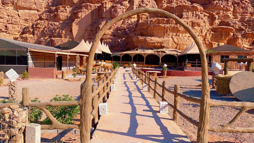 Youssef camp Wadi Rum view 2