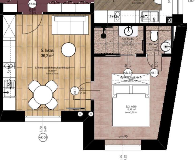 a50-Designer apartments No 5 view 3