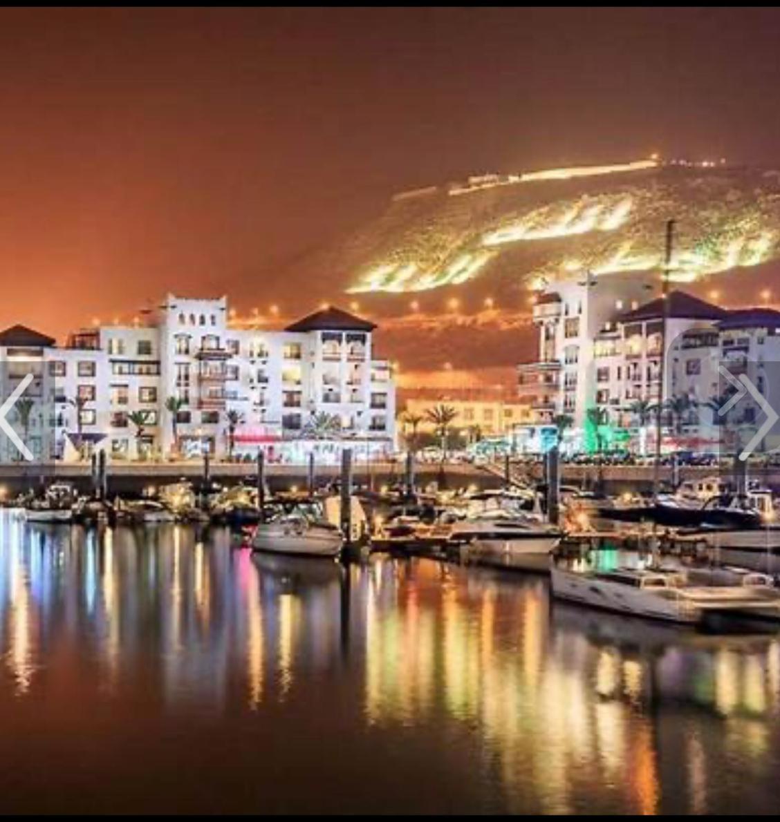 sublime appartement à La Marina Agadir vue sur mer et piscine view 3