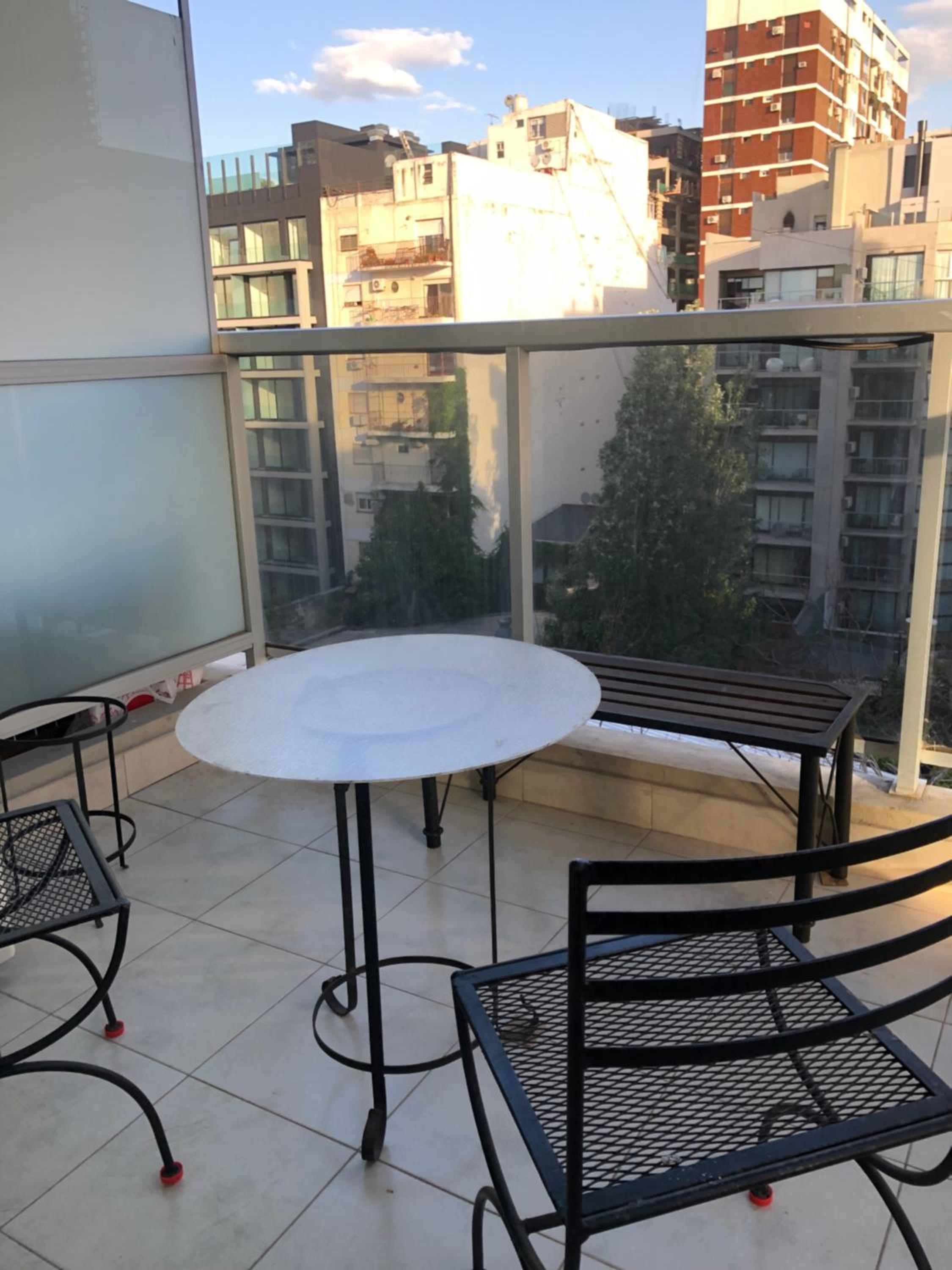 Mono ambiente con piscina y gimnasio Pleno Palermo Hollywood