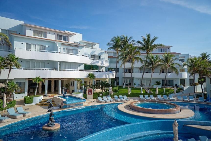 SUNSET FISHERMEN BEACH & SPA RESORT-Optional All Inclusive- 3 UNITS CHOICE-ROOM - 344A Ocean view with terrace- ROOM 344B No terrace, View from window to p