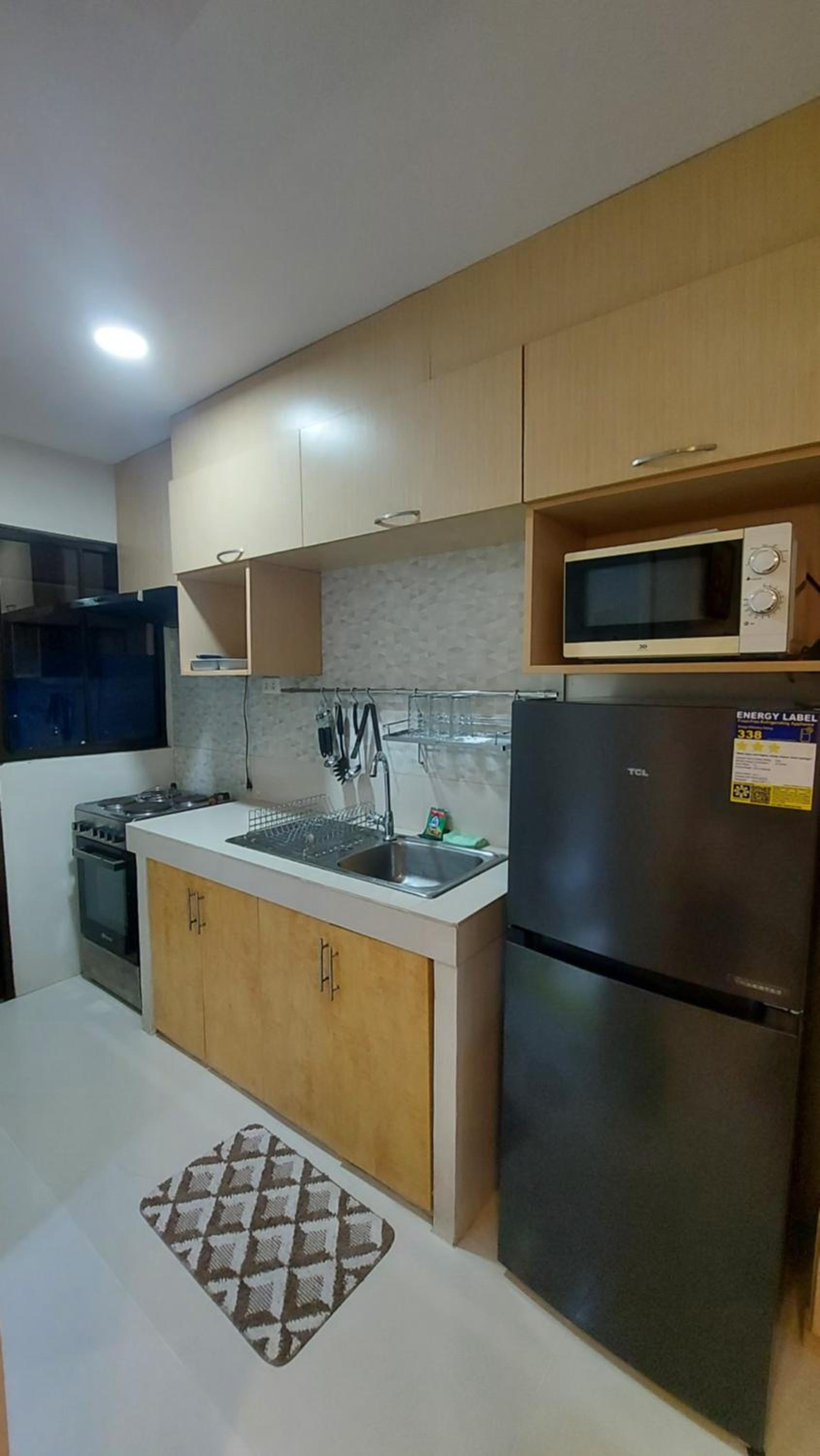 cozy 2 Bedrooms one oasis fullyfurnished back SM Mall Ecoland