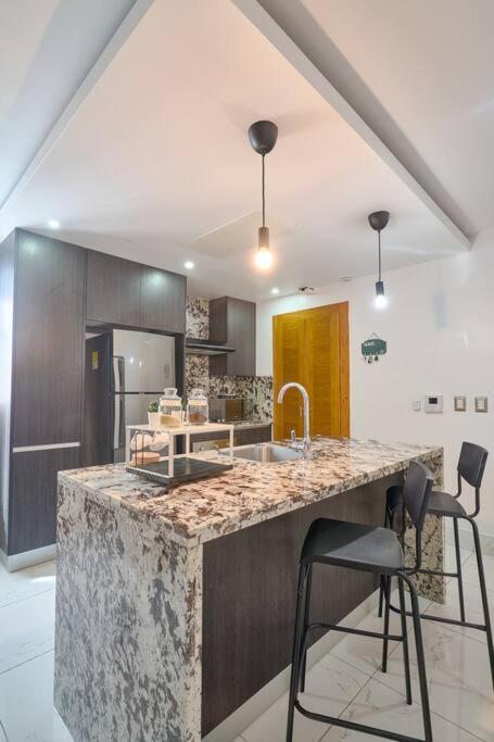 Increible apartamento con piscina