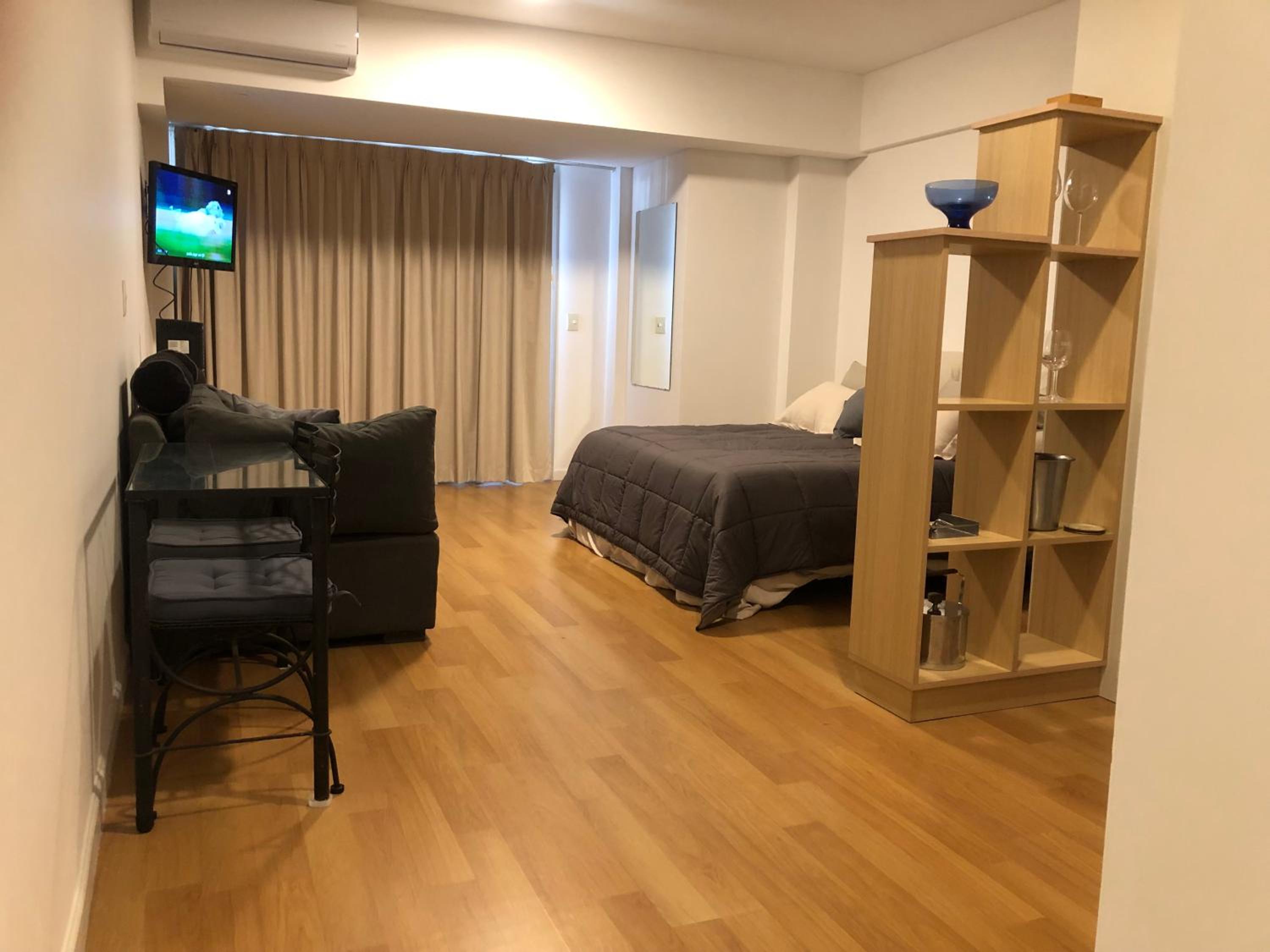 Mono ambiente con piscina y gimnasio Pleno Palermo Hollywood