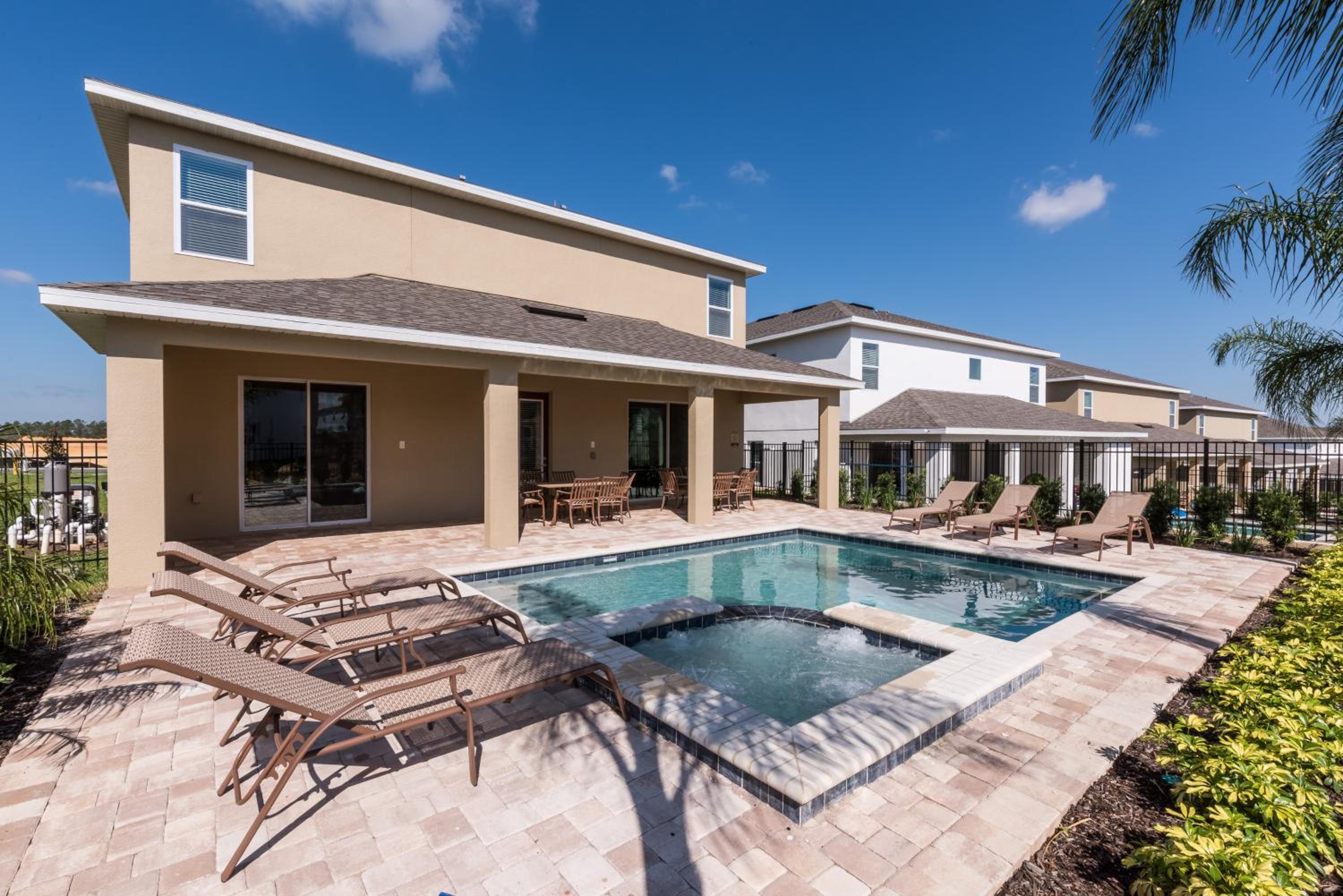 Newly Renovated 2026 - 11BR Large Home with Private Pool & Spa near Disney