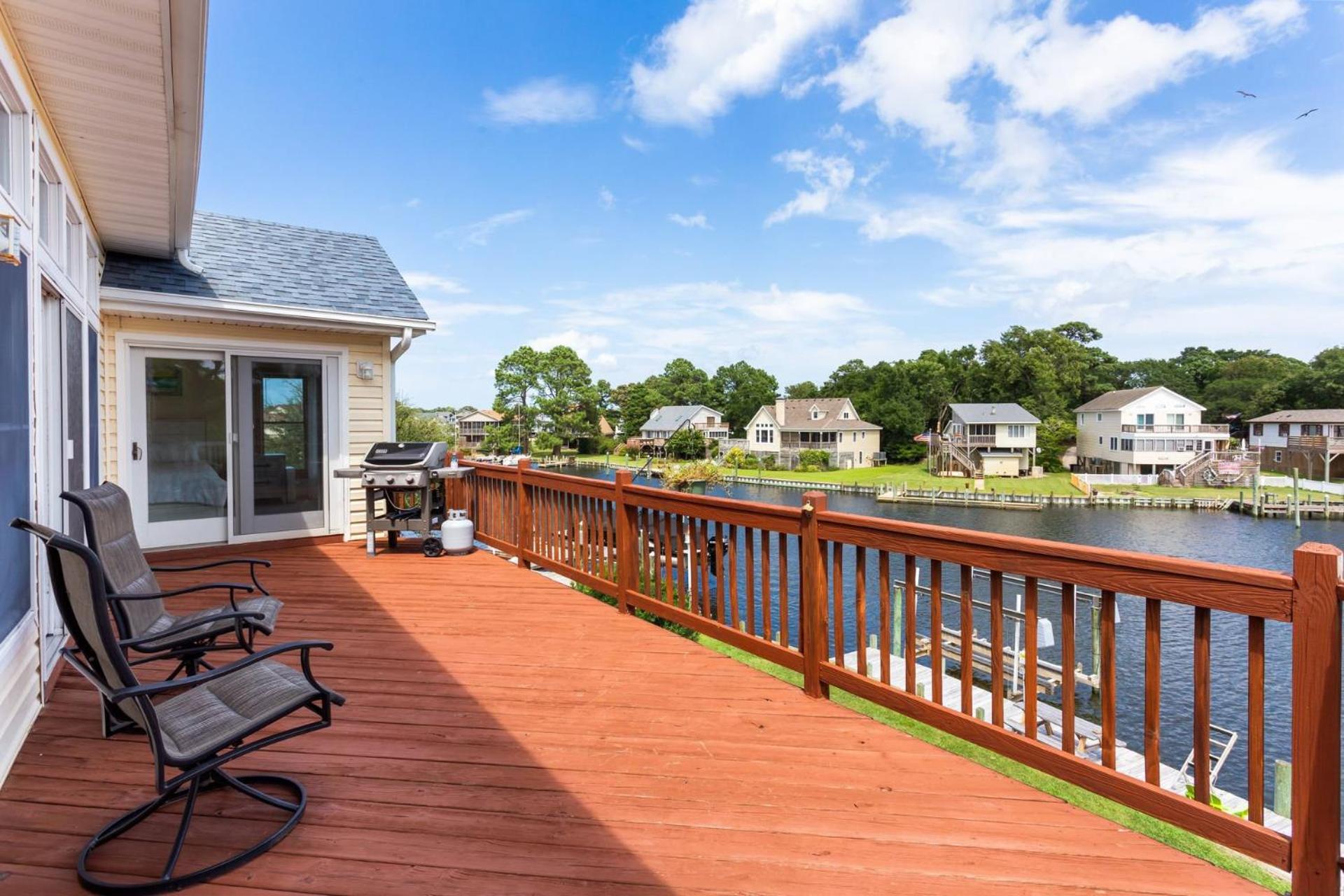 5511 Outer Banks Escape Canalfront view 5
