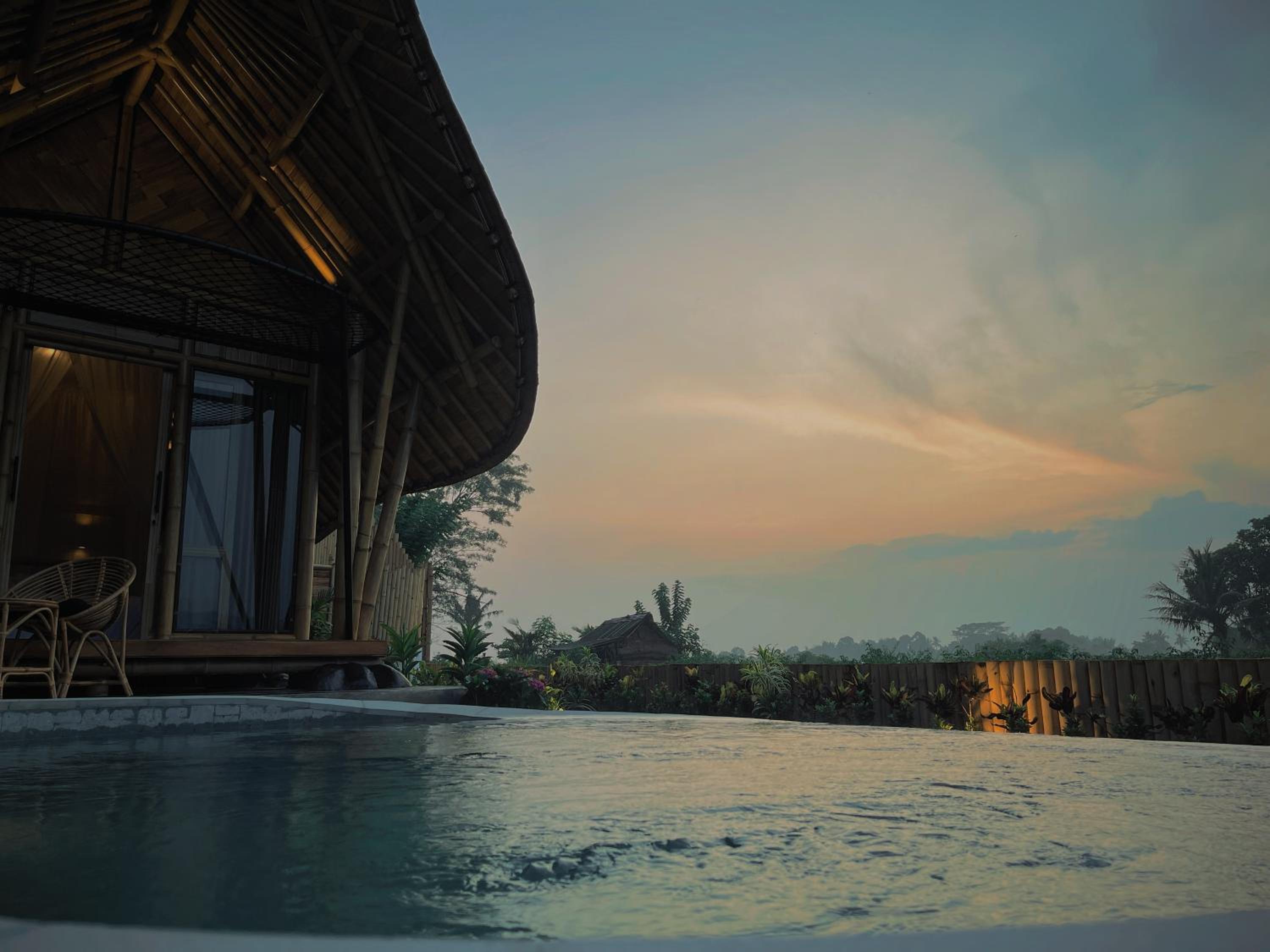 Bethewa Bali Sidemen Private Bamboo House