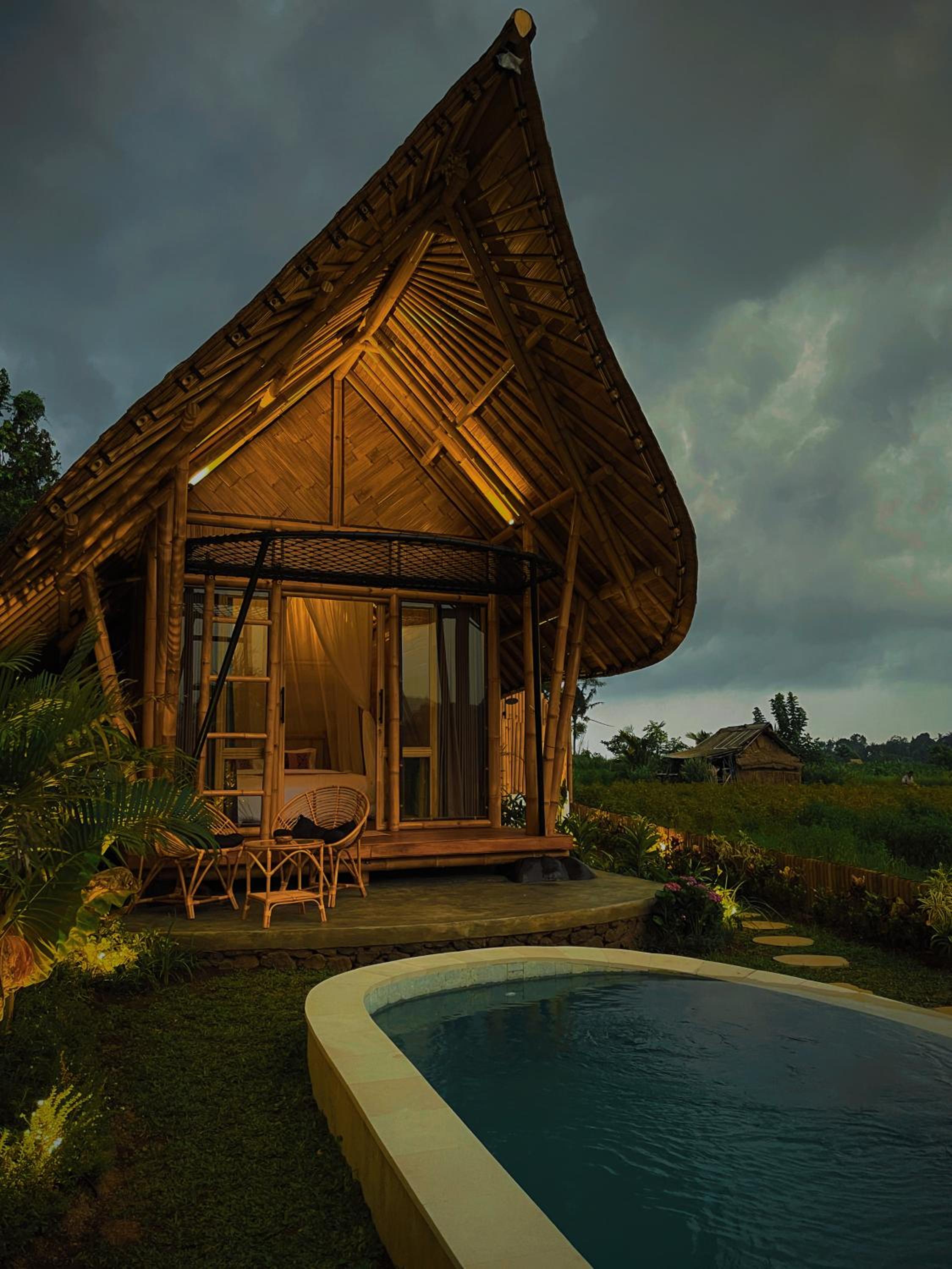 Bethewa Bali Sidemen Private Bamboo House