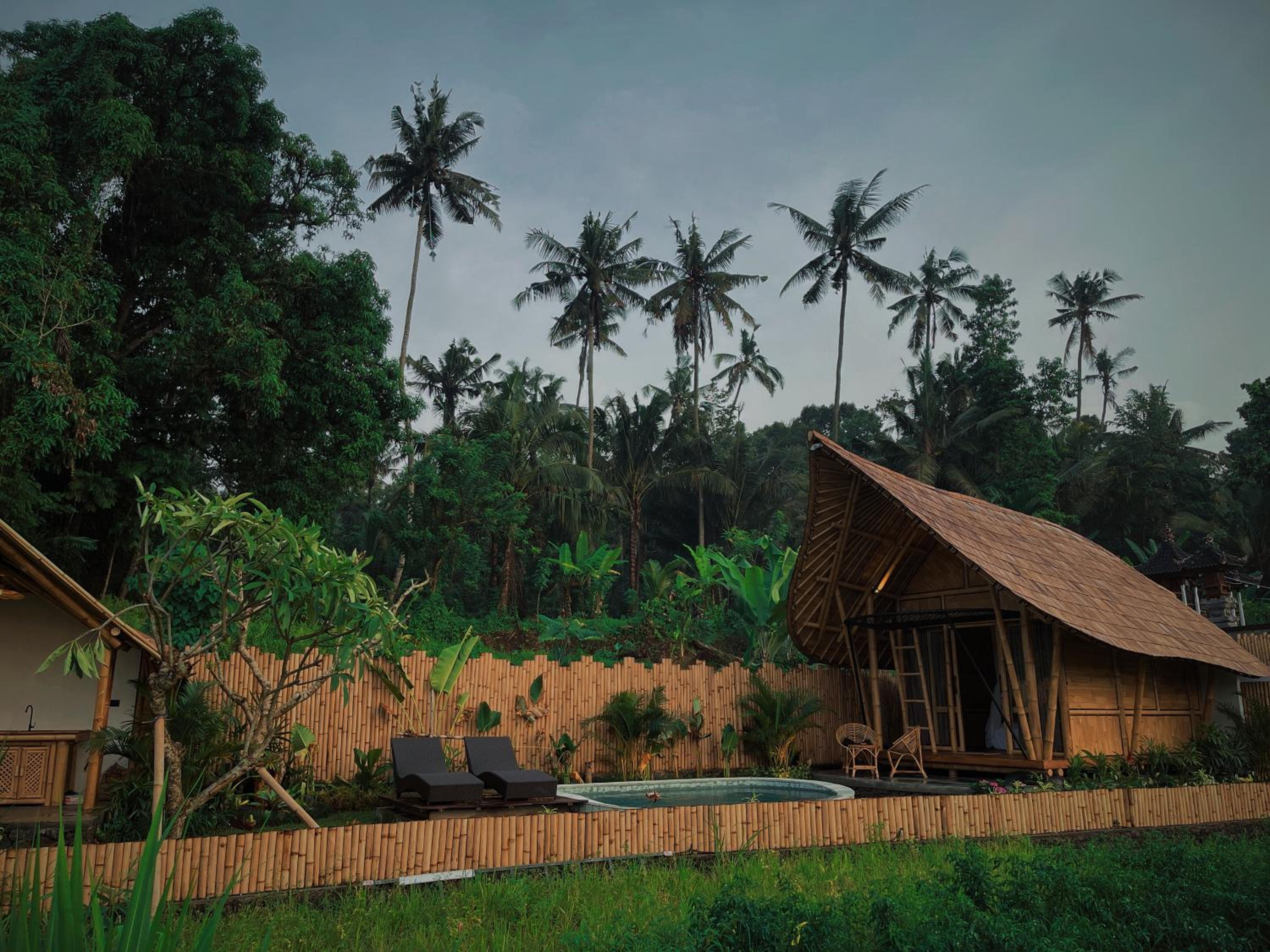 Bethewa Bali Sidemen Private Bamboo House