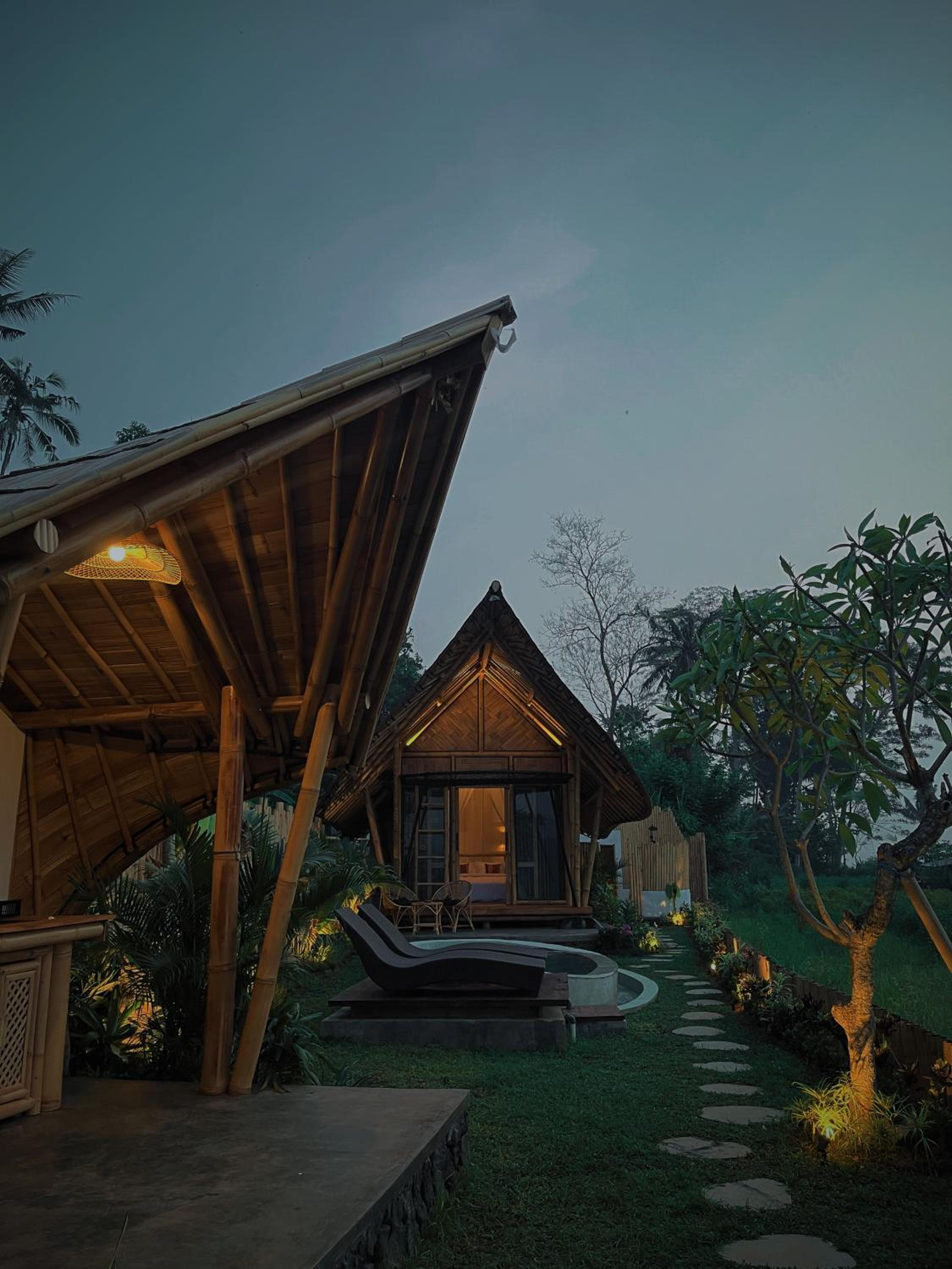 Bethewa Bali Sidemen Private Bamboo House