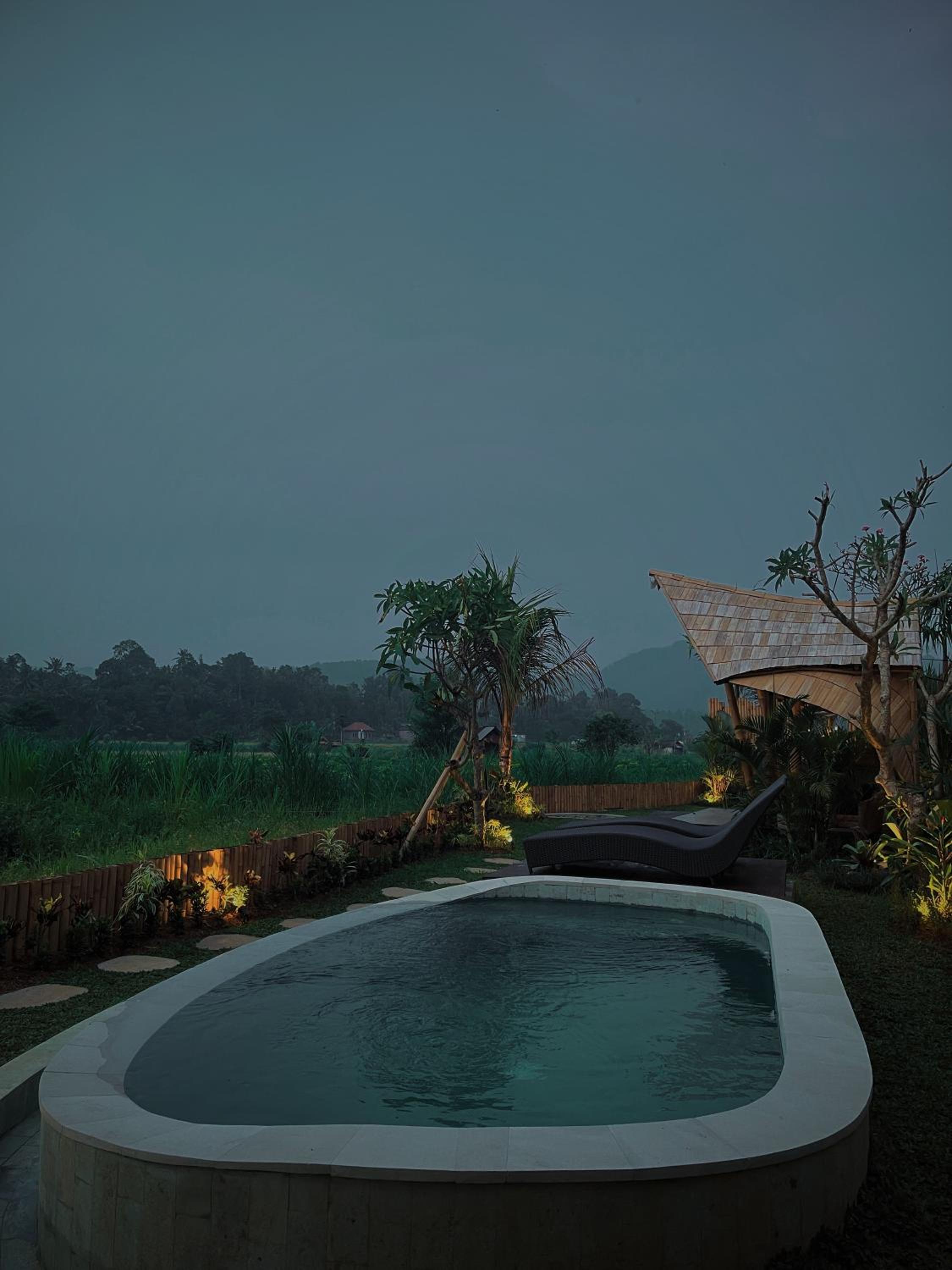 Bethewa Bali Sidemen Private Bamboo House