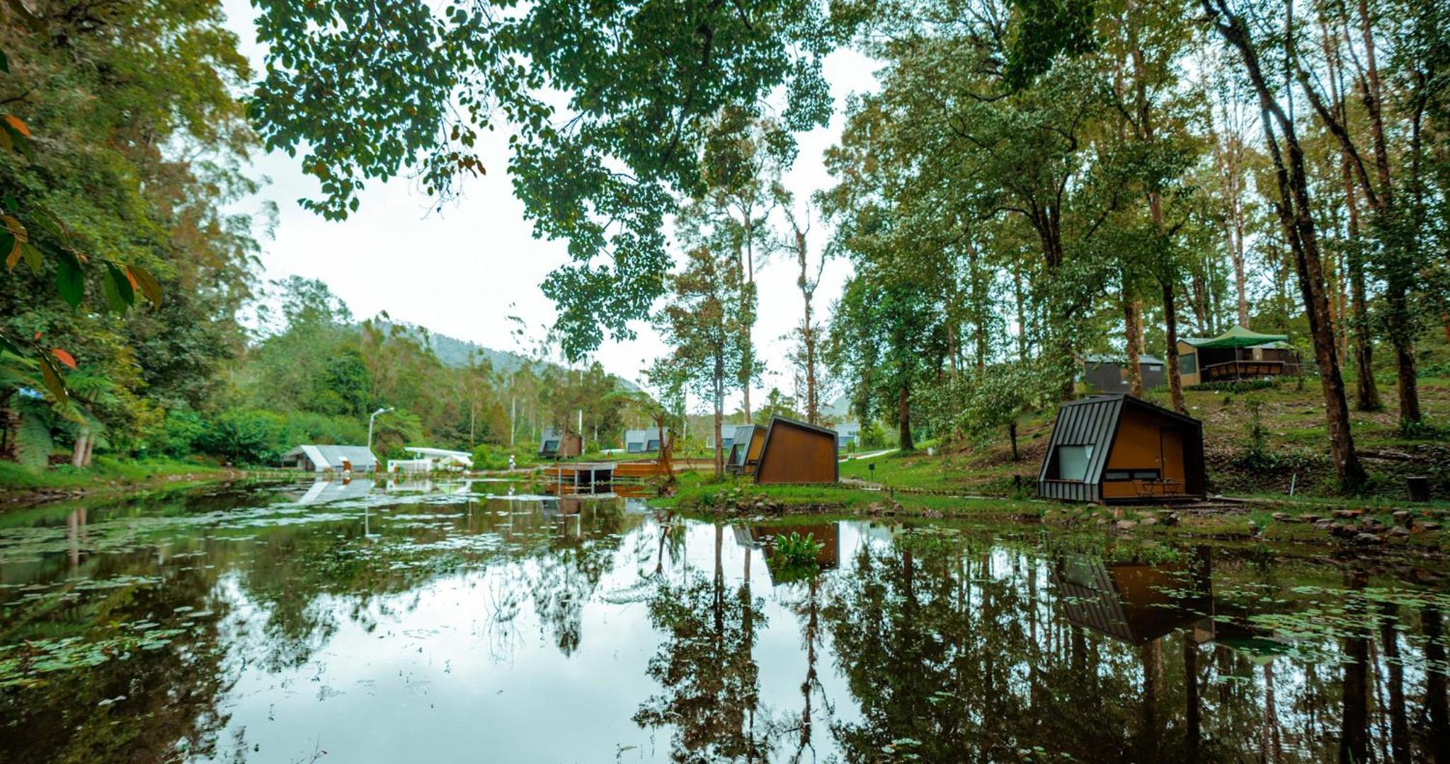 Bobocabin Ranca Upas, Bandung view 2