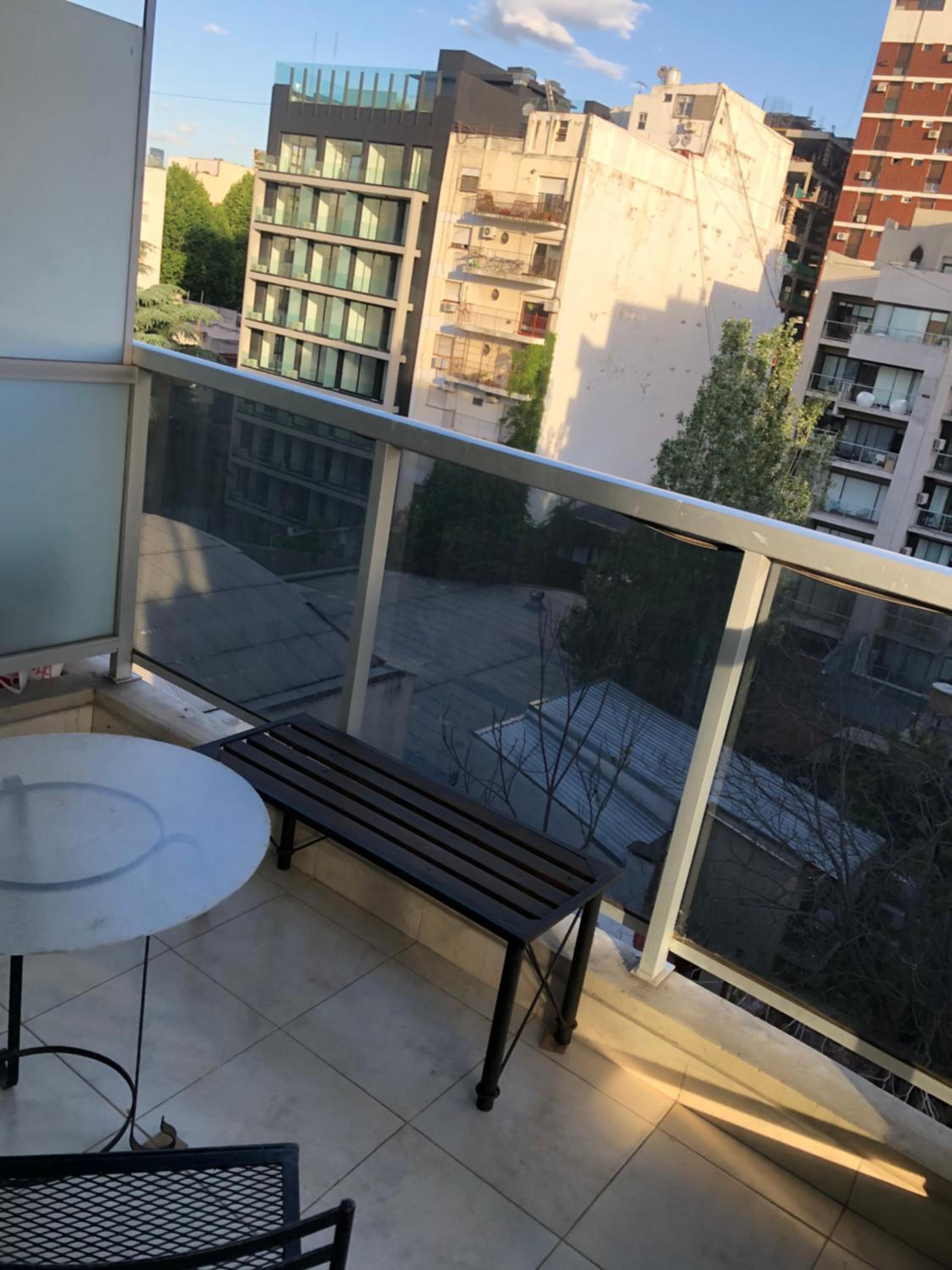 Mono ambiente con piscina y gimnasio Pleno Palermo Hollywood