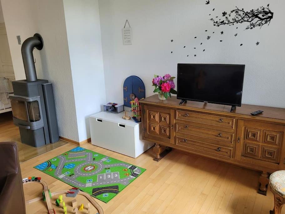 Ferienwohnung Landidyll, Whirlpool, Minipigs, Ponys, Familien