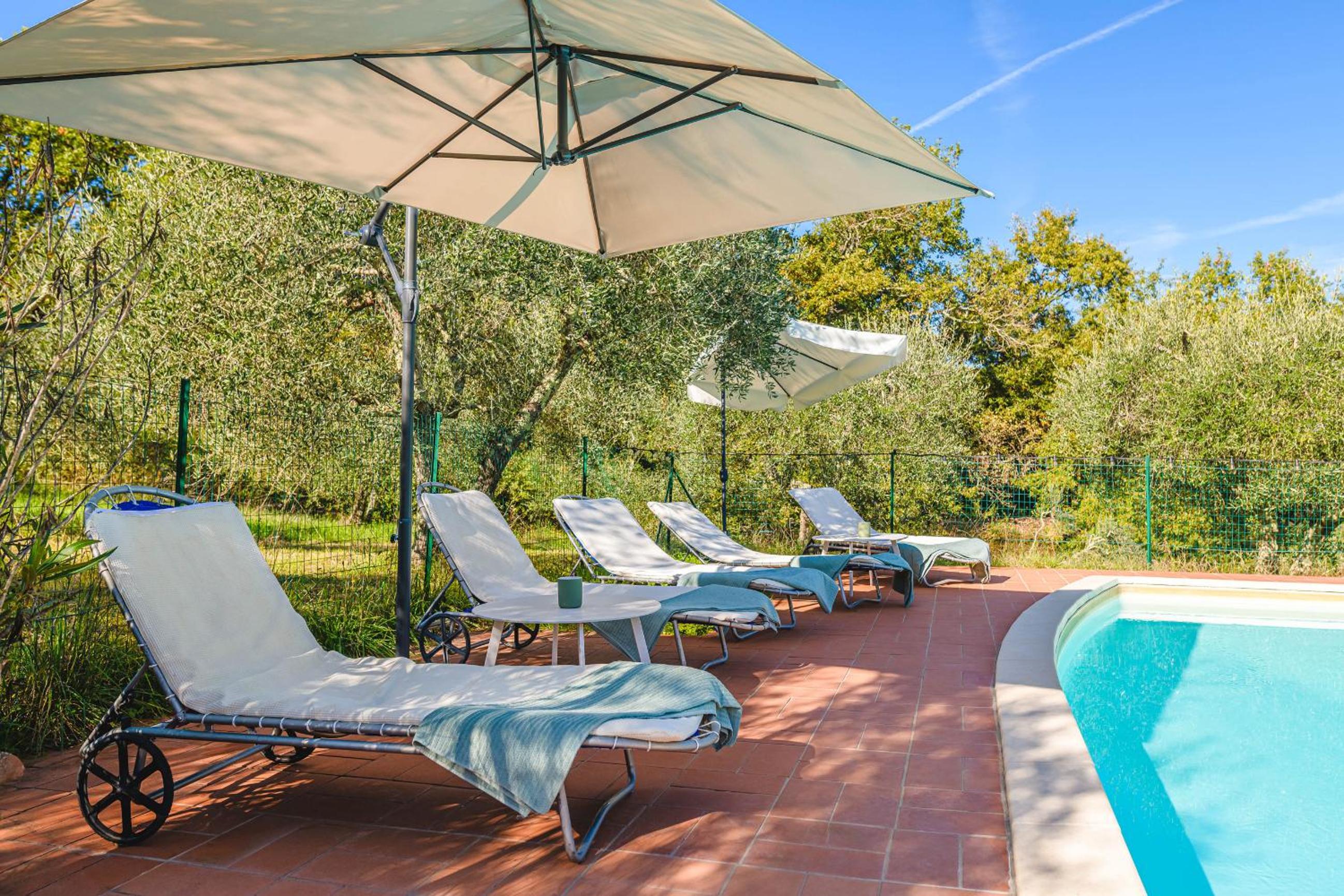 Podere Mencoini, stylish villa with private pool and olive garden