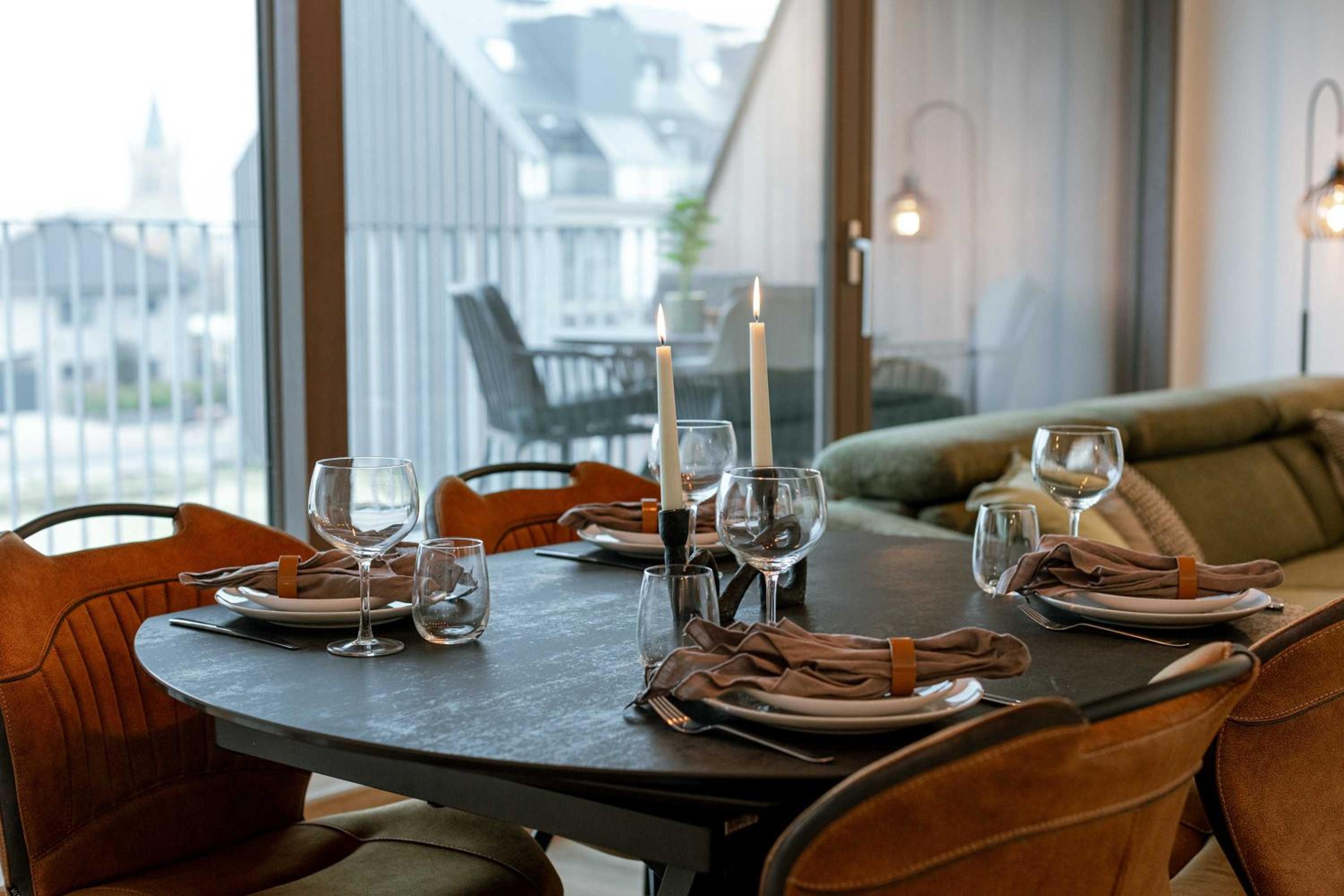 Cozy beach apartment in Middelkerke for 5 guests bright living space with terrace