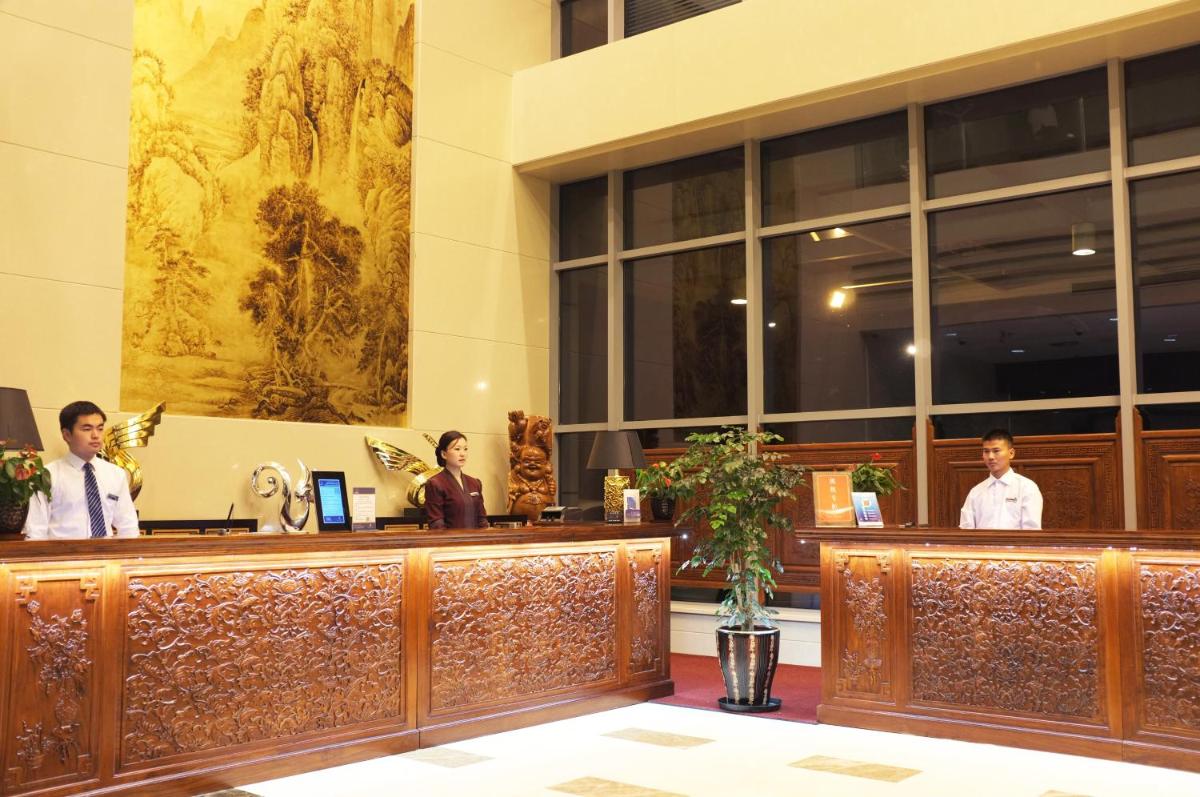 hotel reception
