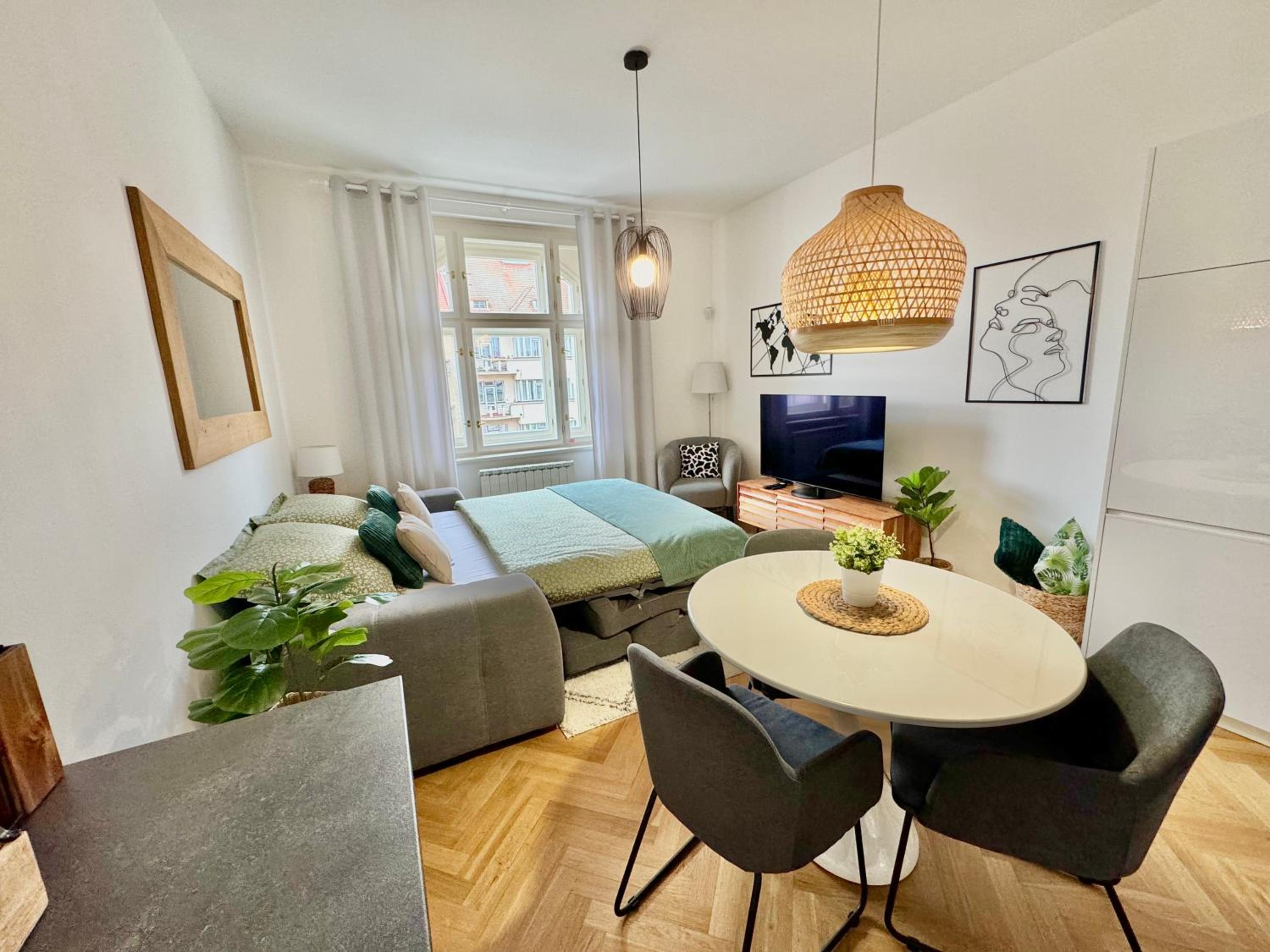 ESMOA apartments - Ovenecká, Praha 7 - plně vybaven