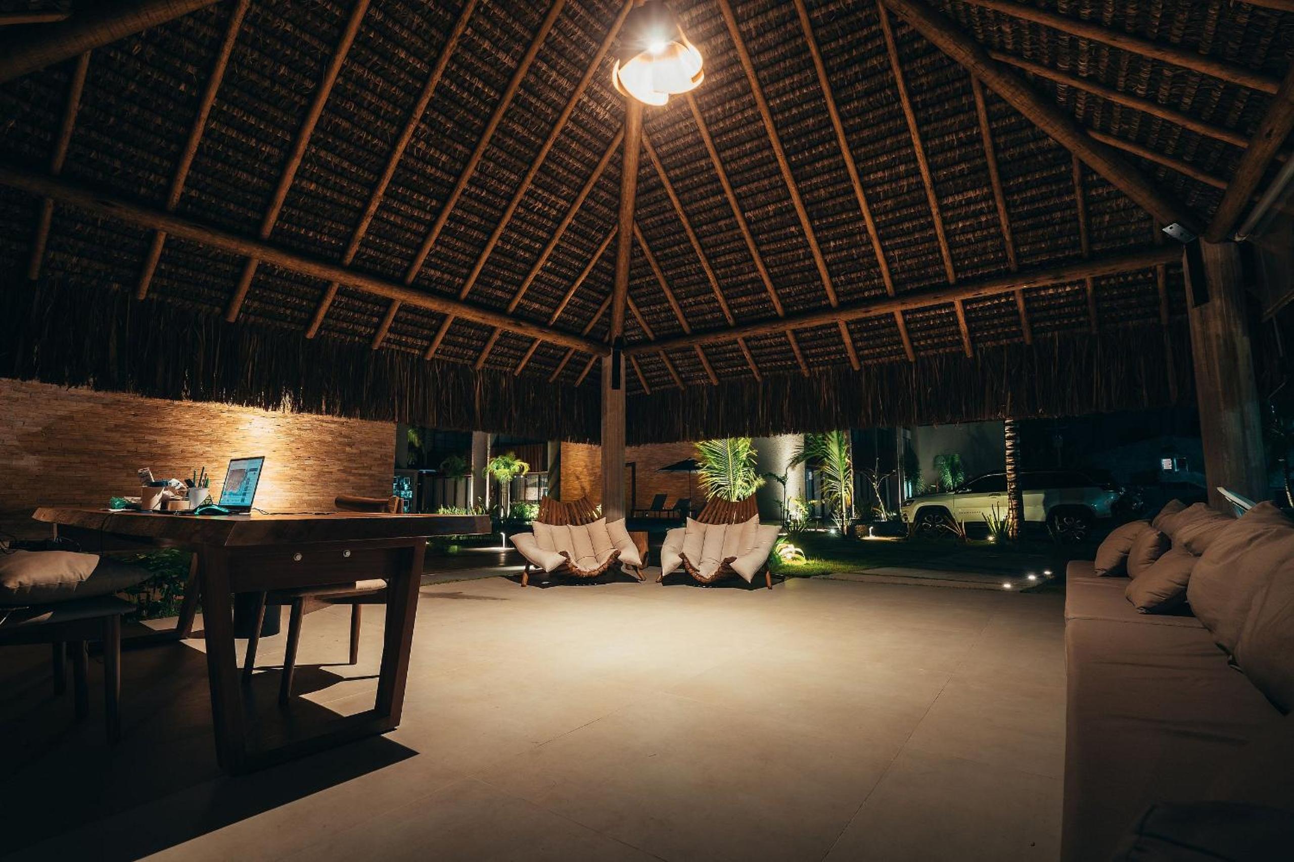 Villa Naluri Frente Mar em Japaratinga por Quarto à Vista