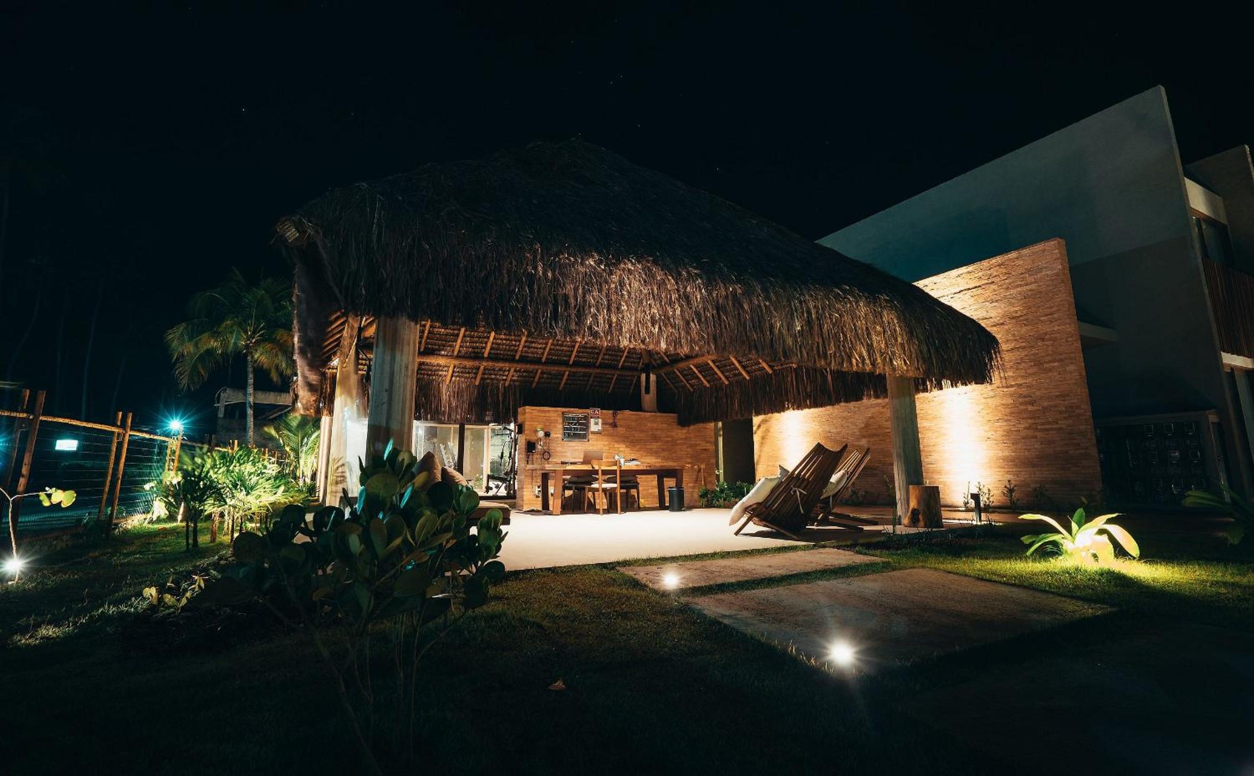 Villa Naluri Frente Mar em Japaratinga por Quarto à Vista