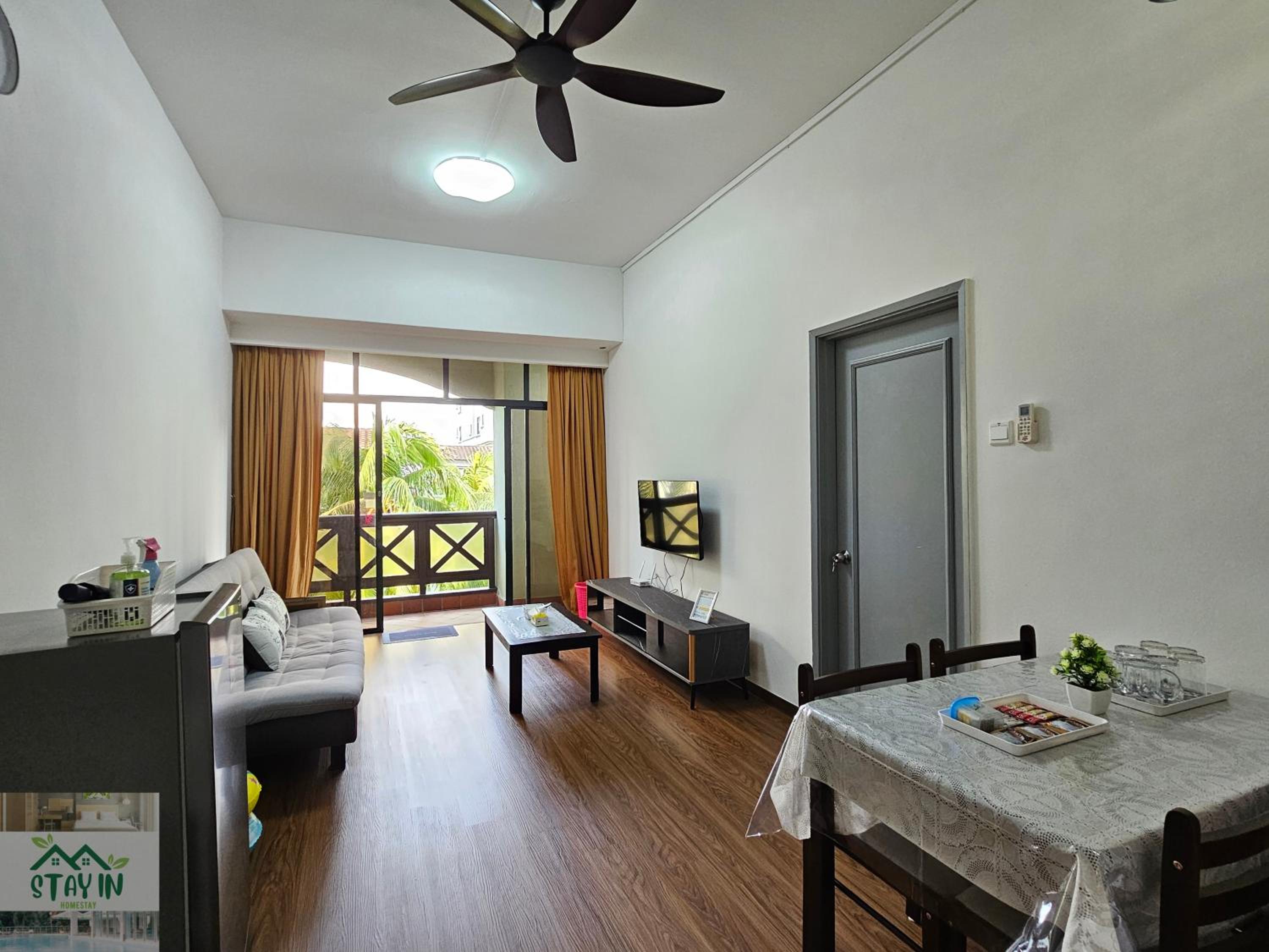 Costa Mahkota Malacca - Walking distance to Mahkota Parade, Mahkota Medical Centre, Jonker Street l Netflix l TV Games - 4pax