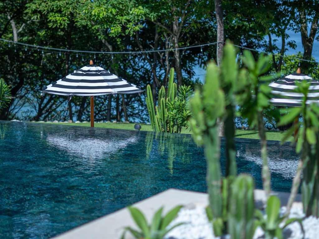 Mediterranean-Style Villa with a Private Plunge Pool, Ocean Views, and Exclusive Beach Club Access