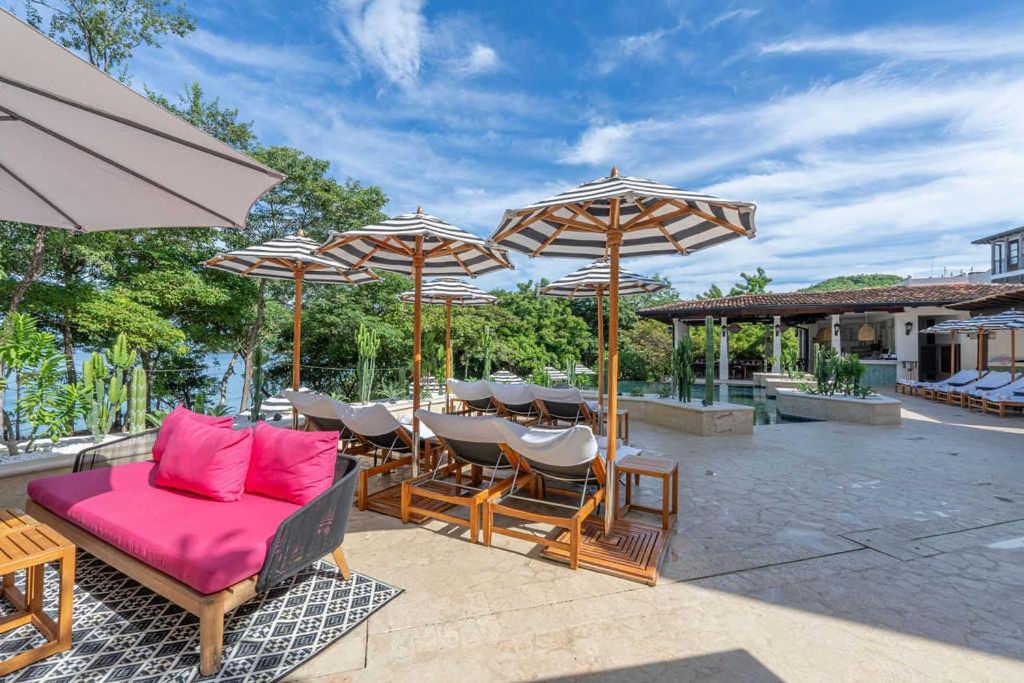 Mediterranean-Style Villa with a Private Plunge Pool, Ocean Views, and Exclusive Beach Club Access