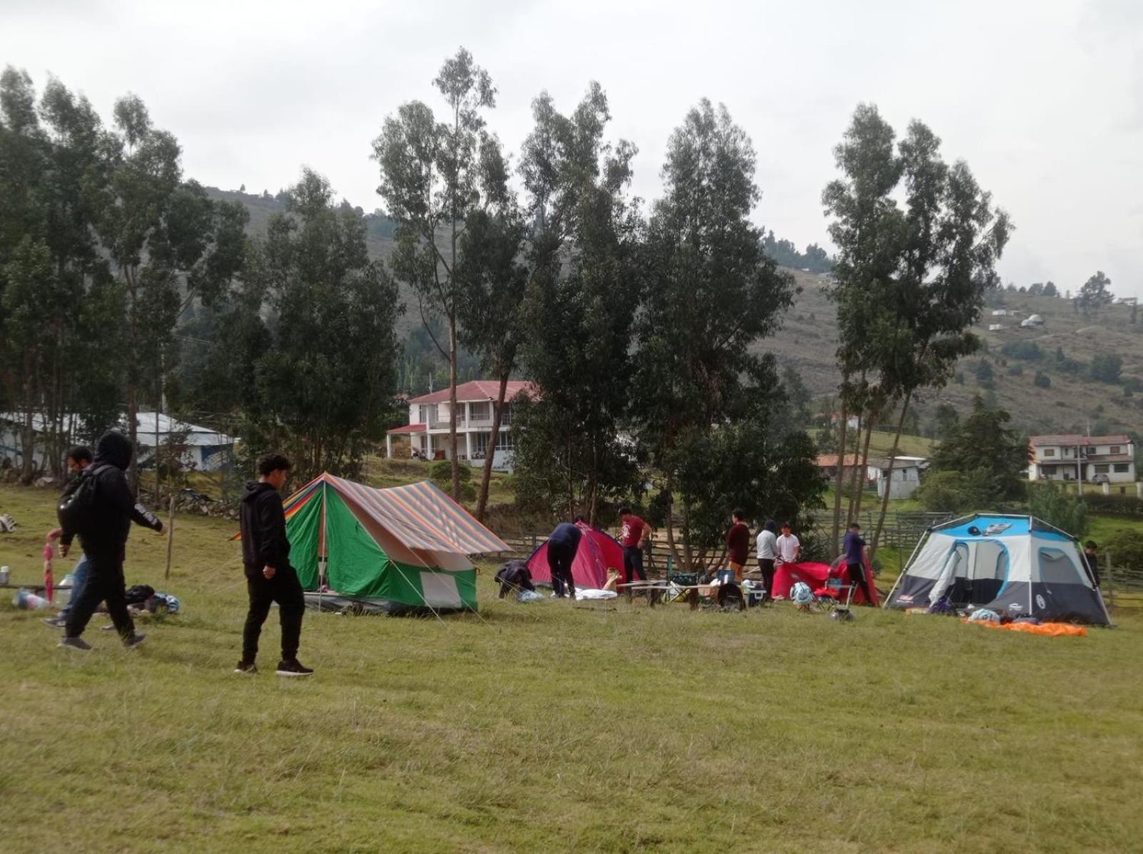 Hospedaje Guatavita cabaña tippie