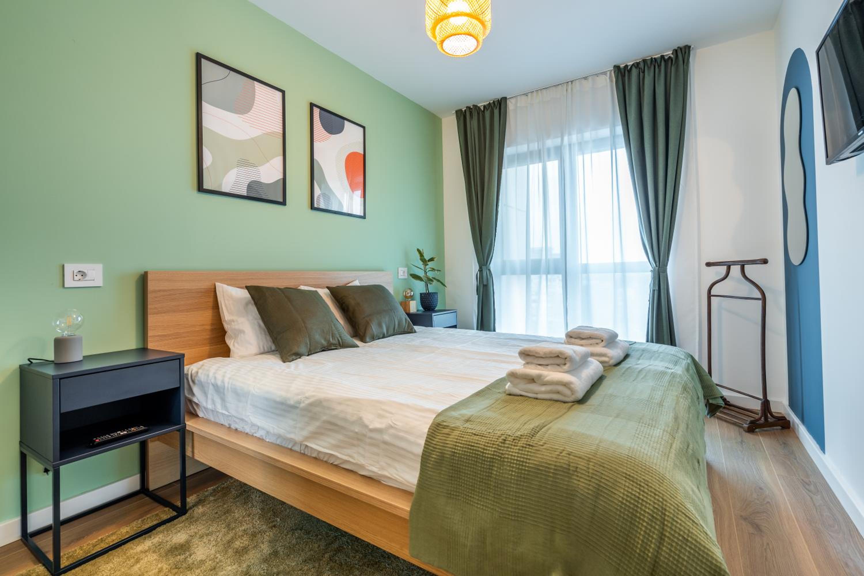 The Evergreen Apt with Parking & Netflix - Romexpo, Piața Presei, Expoziției, Herăstrău view 2