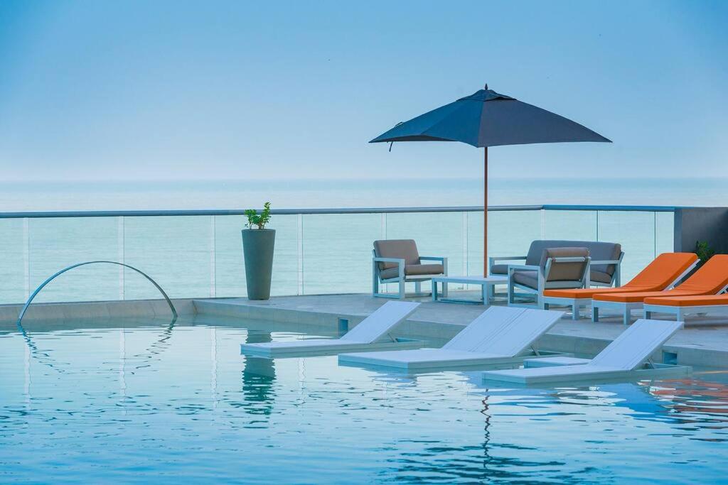 Frente al Mar con Inigualable Vista en Piso 34 WiFi