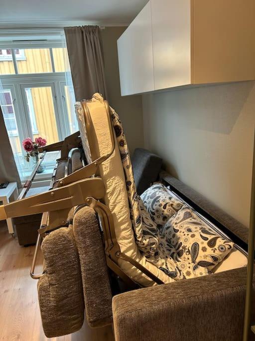 Romslig studioleilighet med utsikt over kongensgate
