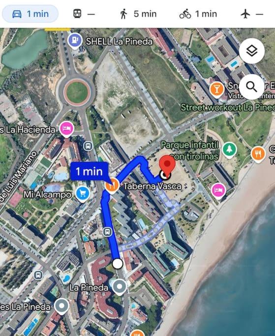 Apartamento acogedor en primera línea de playa