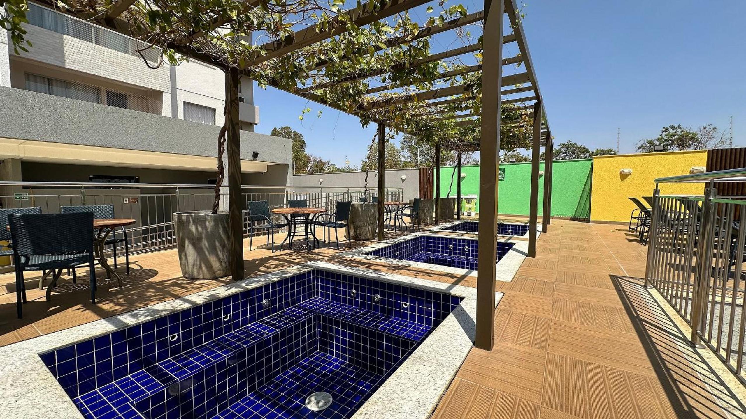 Apto aconchegante- Recanto do Bosque Novo condominio em caldas novas