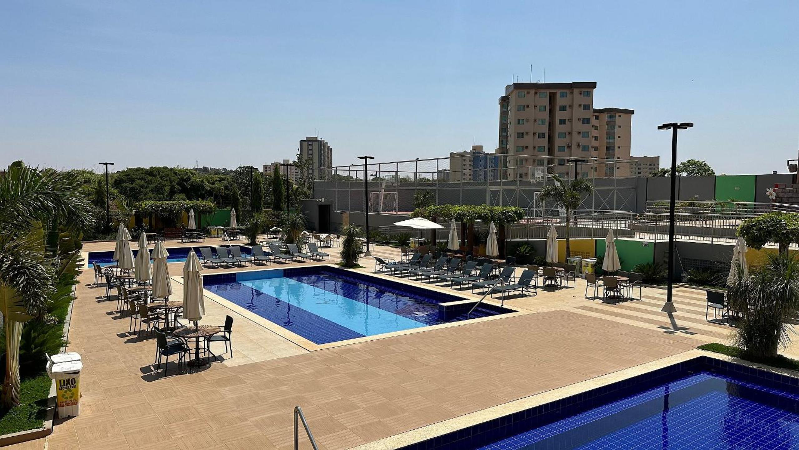 Apto aconchegante- Recanto do Bosque Novo condominio em caldas novas